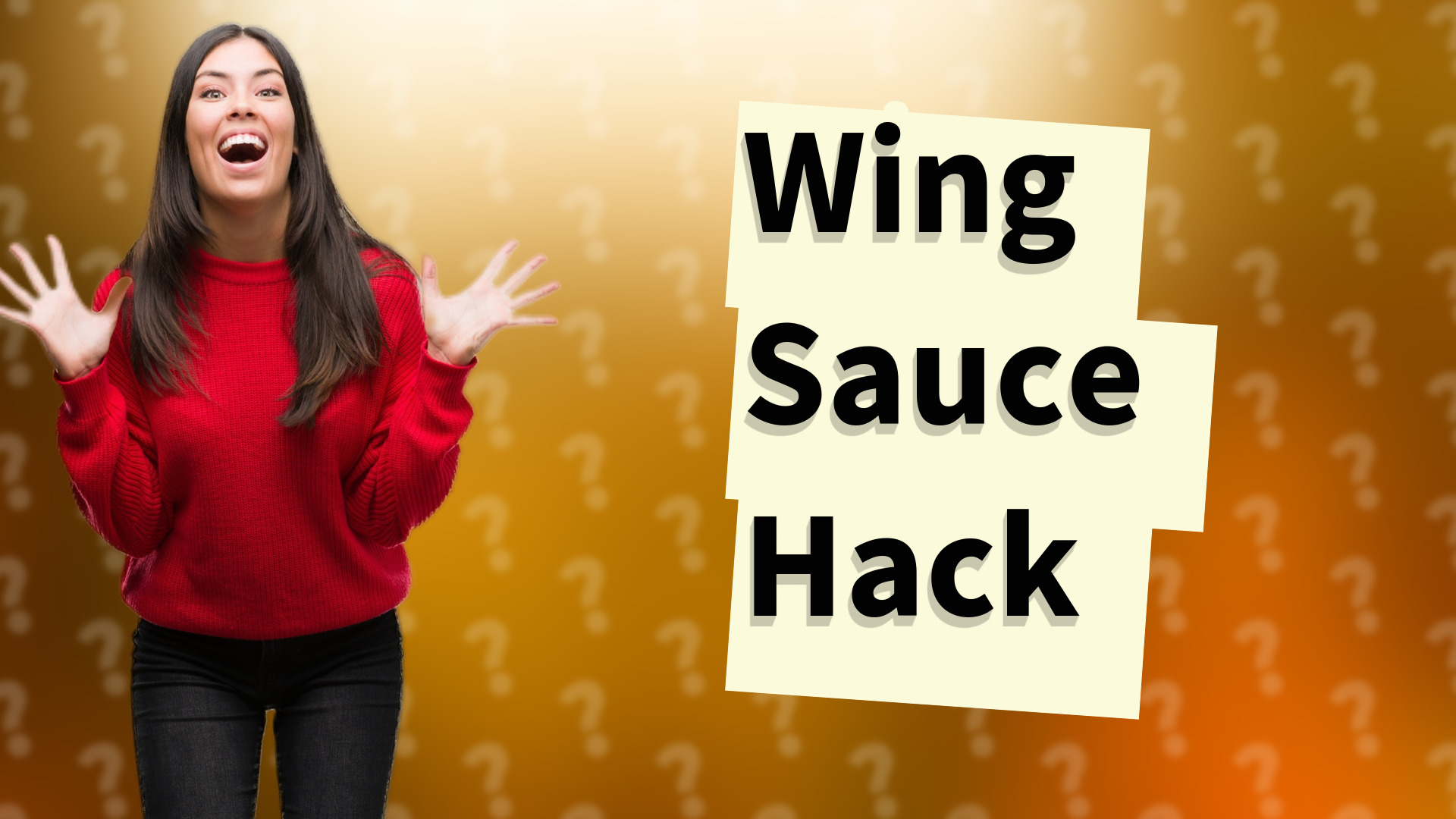 Wing Sauce Hack