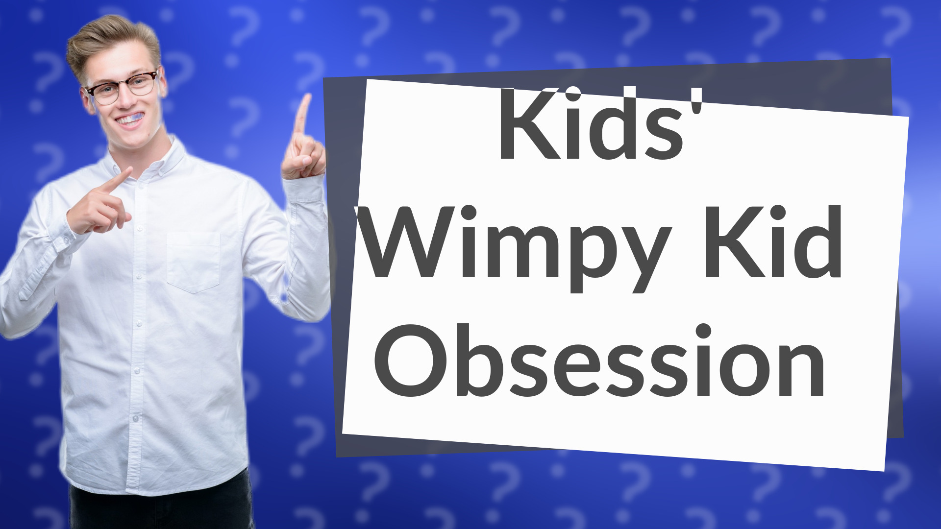 Kids' Wimpy Kid Obsession