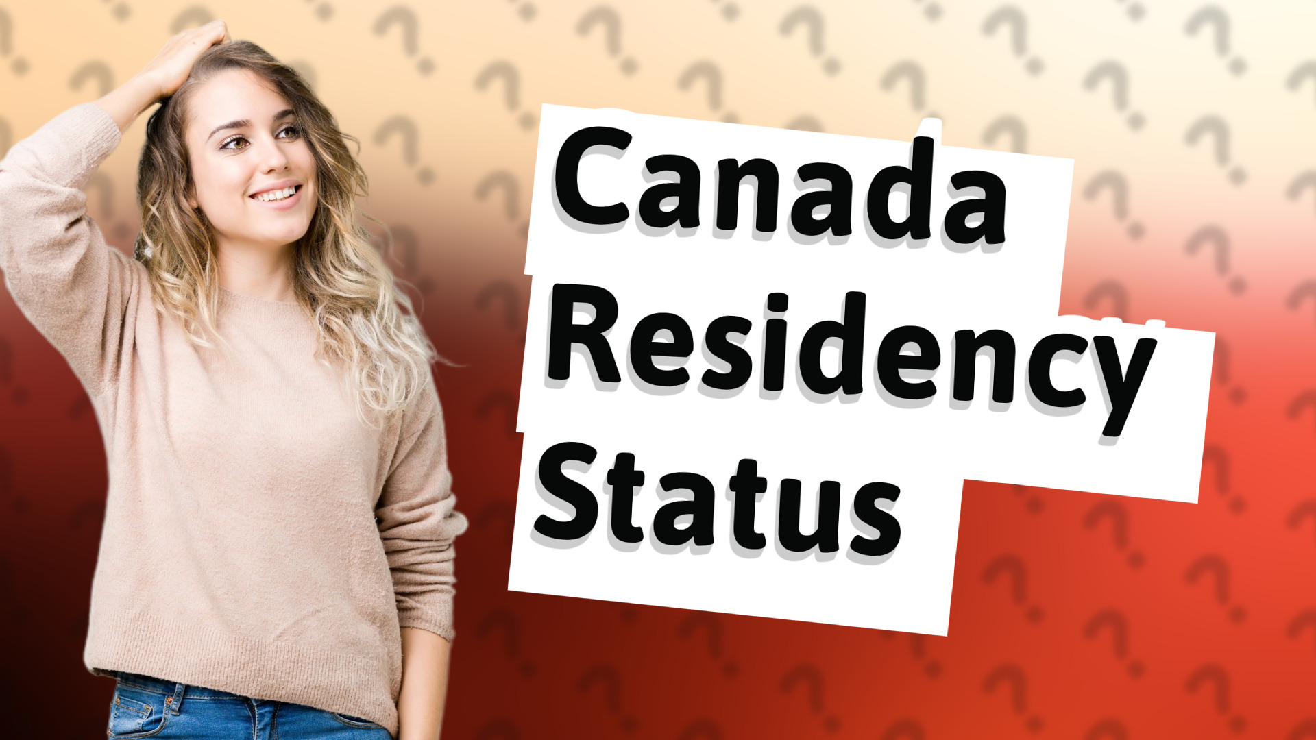 Canada Residency Status