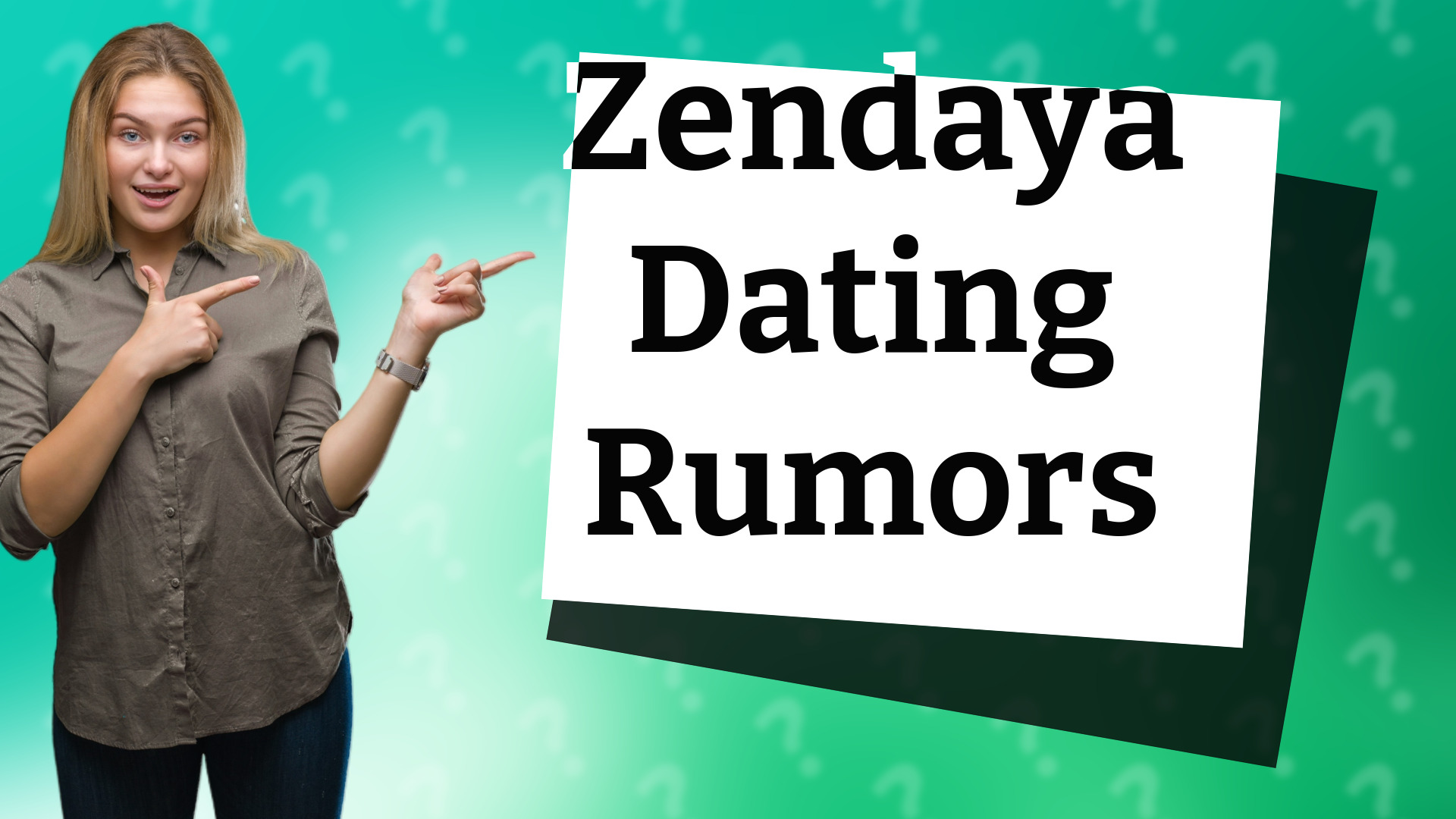 Zendaya Dating Rumors