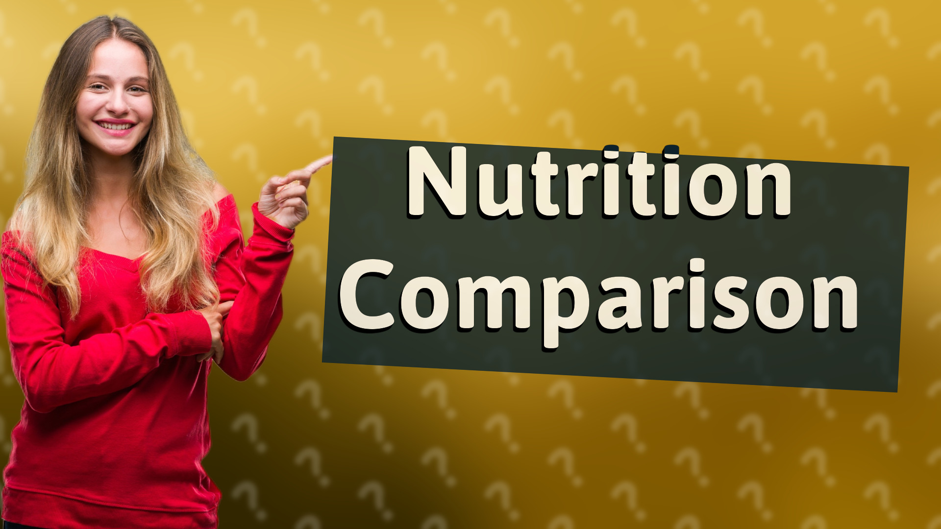Nutrition Comparison