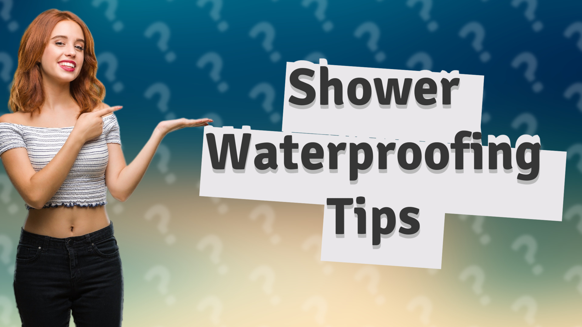 Shower Waterproofing Tips