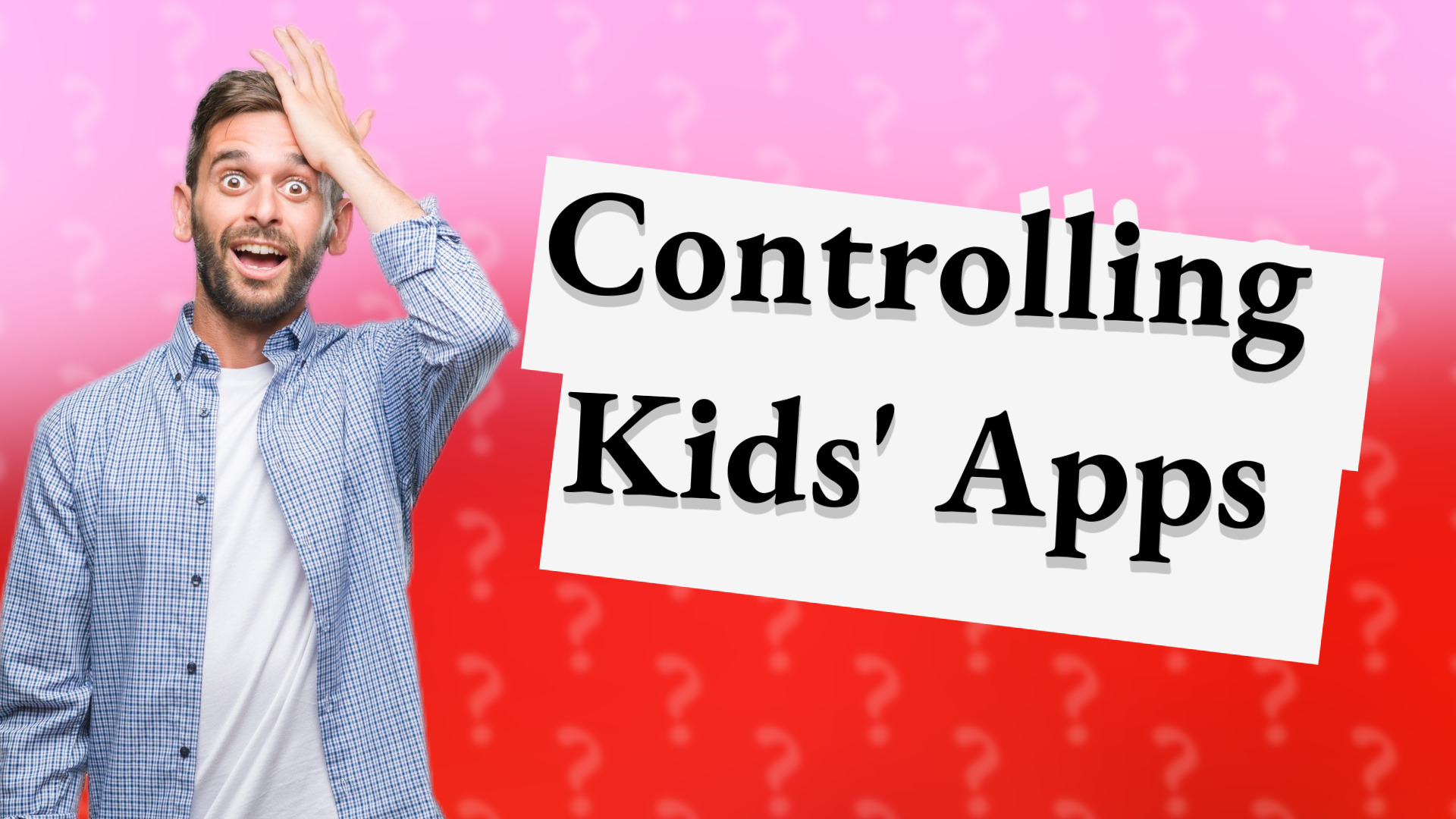 Controlling Kids' Apps