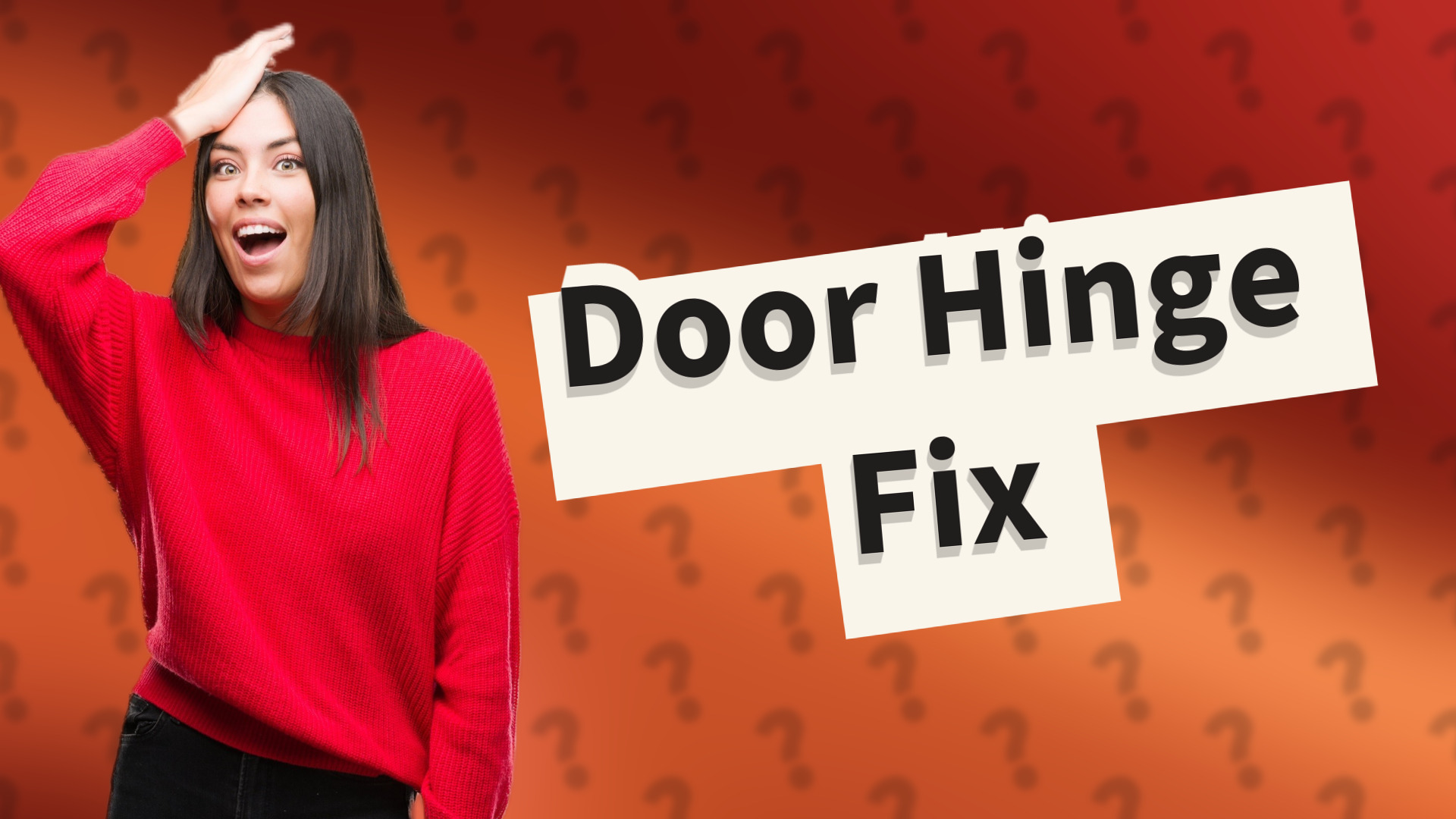 Door Hinge Fix