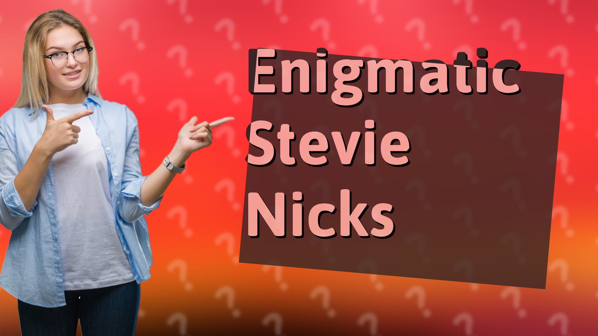 Enigmatic Stevie Nicks
