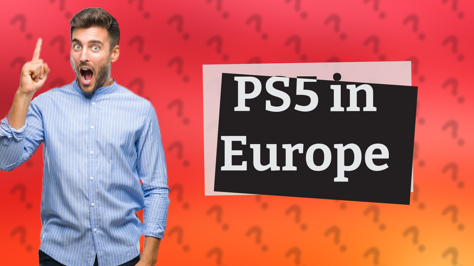 PS5 in Europe