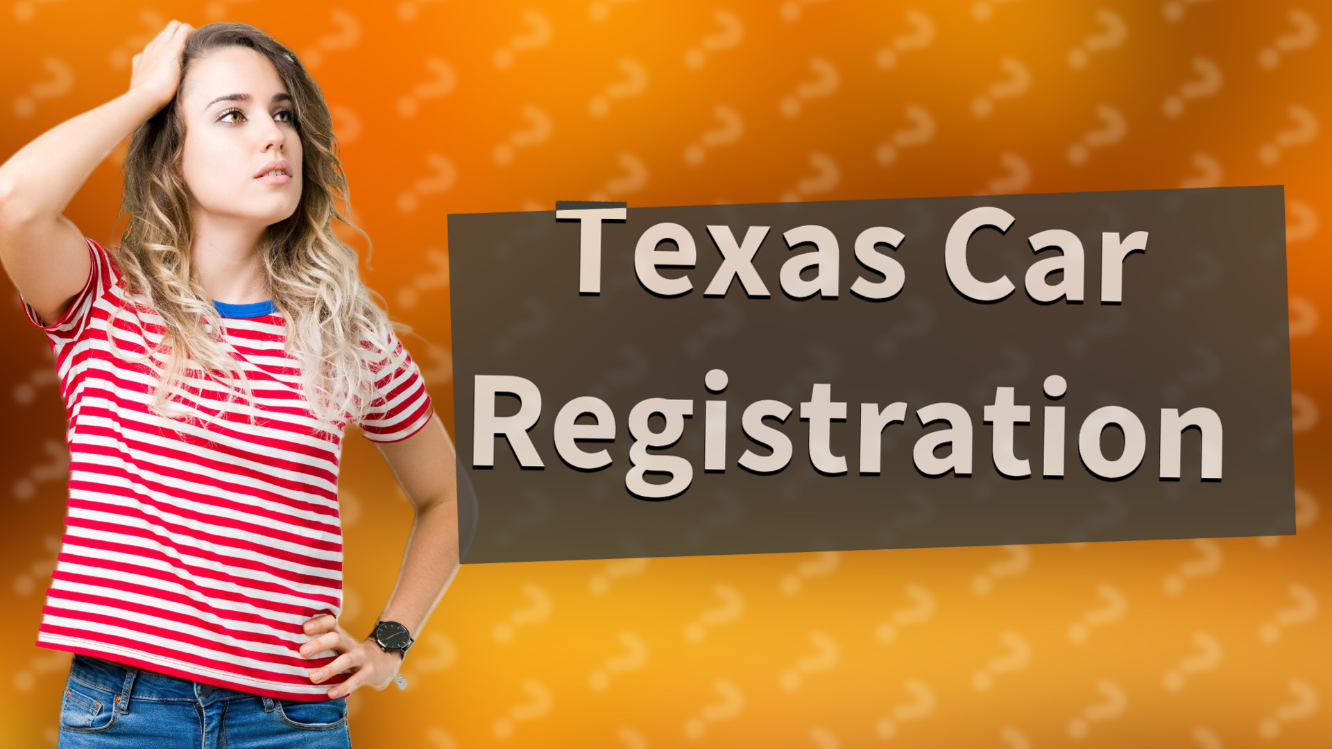 Texas Car Registration