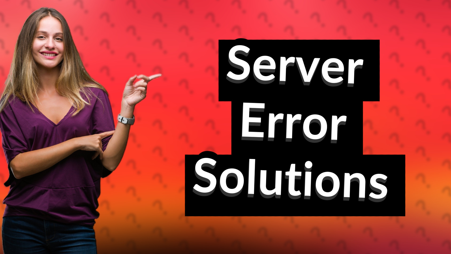 Server Error Solutions