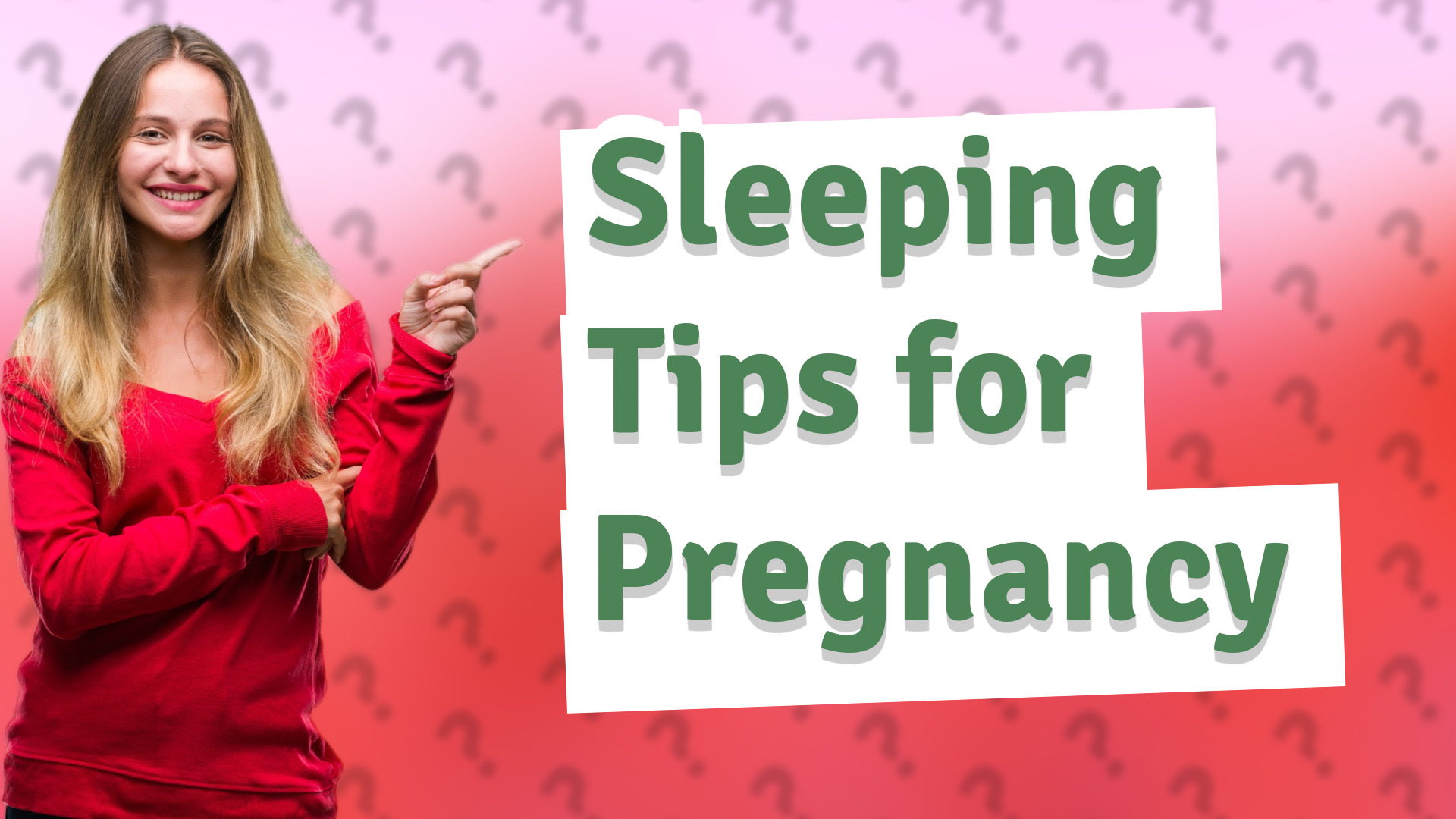 Sleeping Tips for Pregnancy