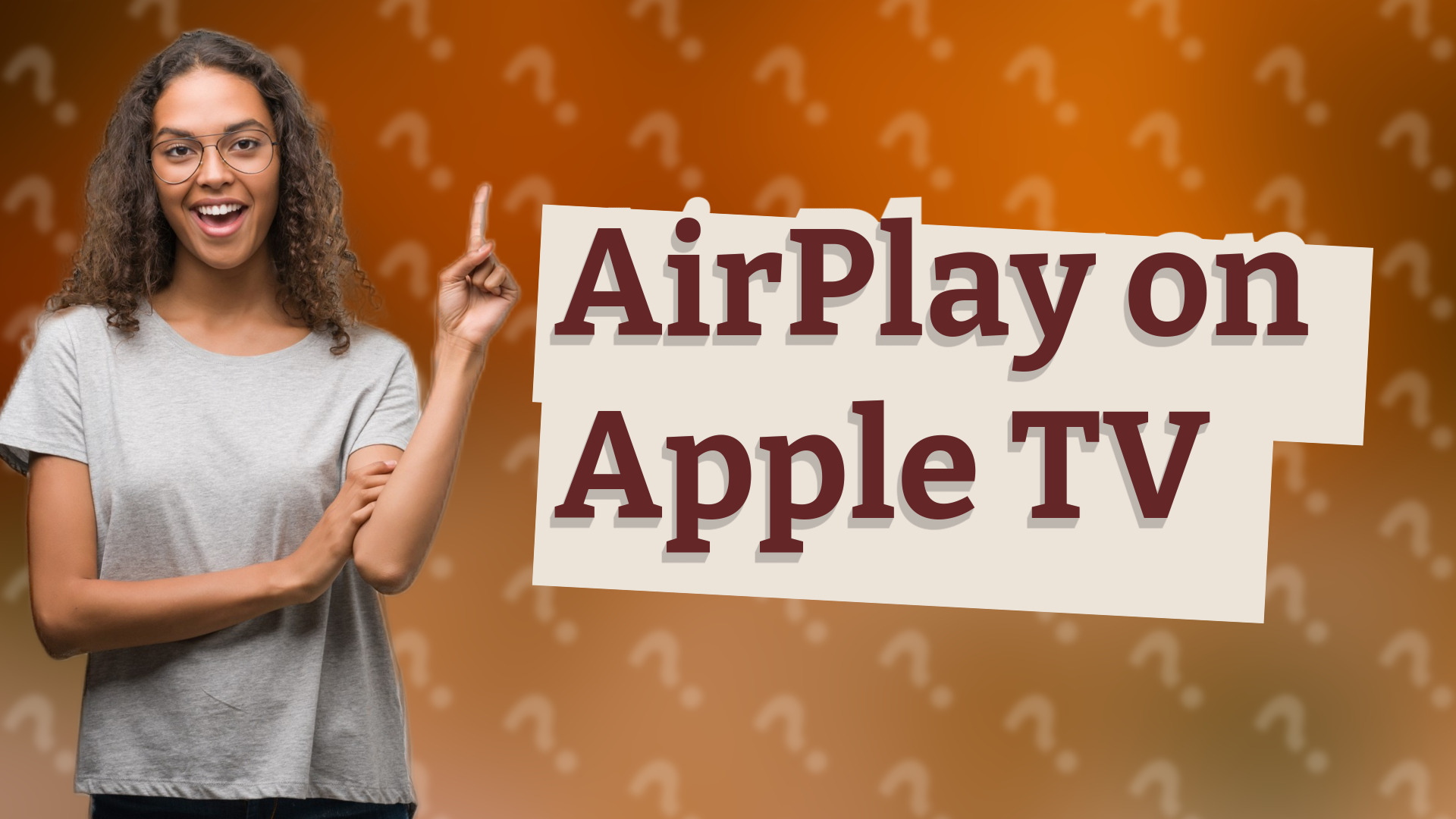 AirPlay on Apple TV