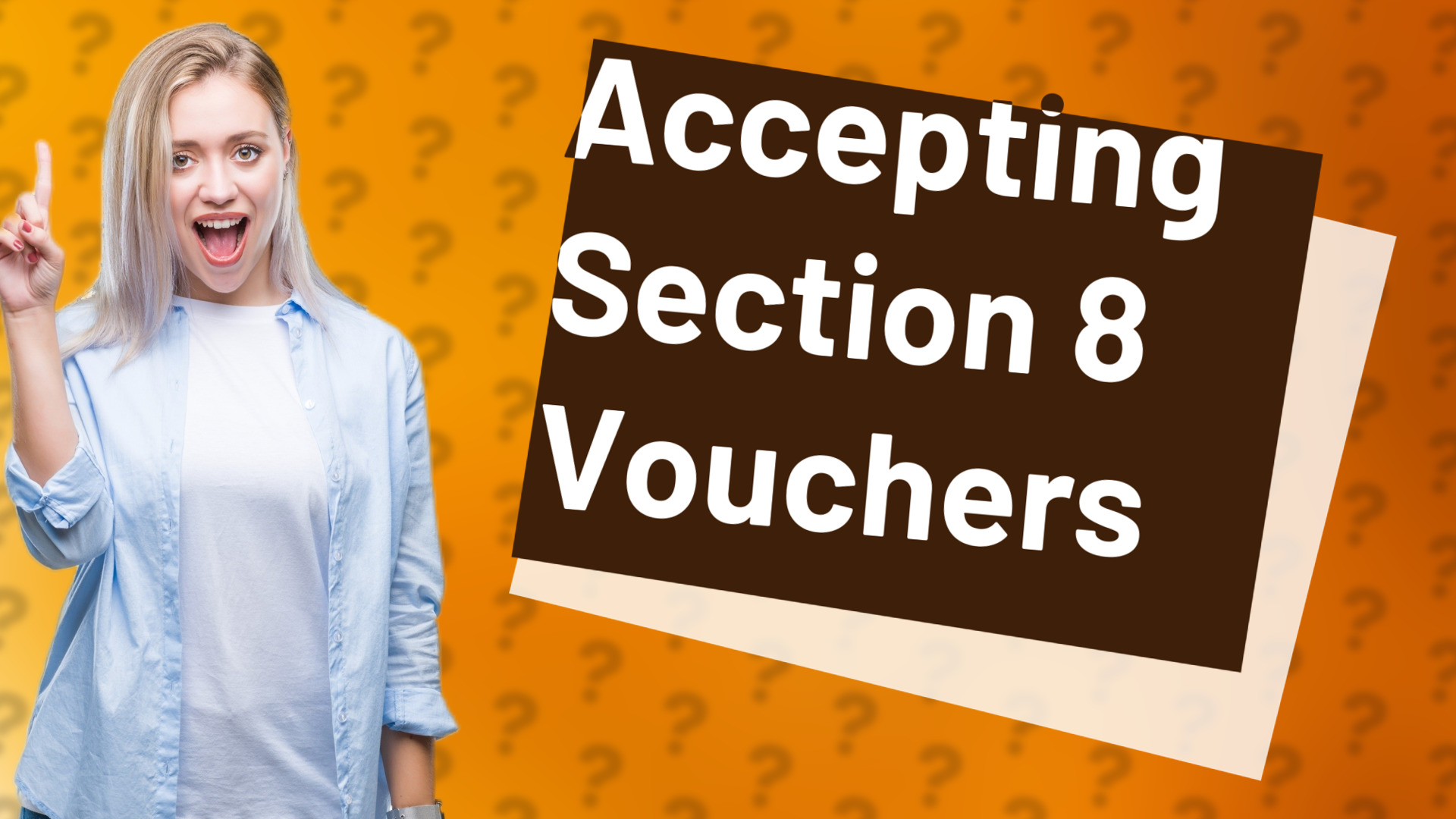 Accepting Section 8 Vouchers