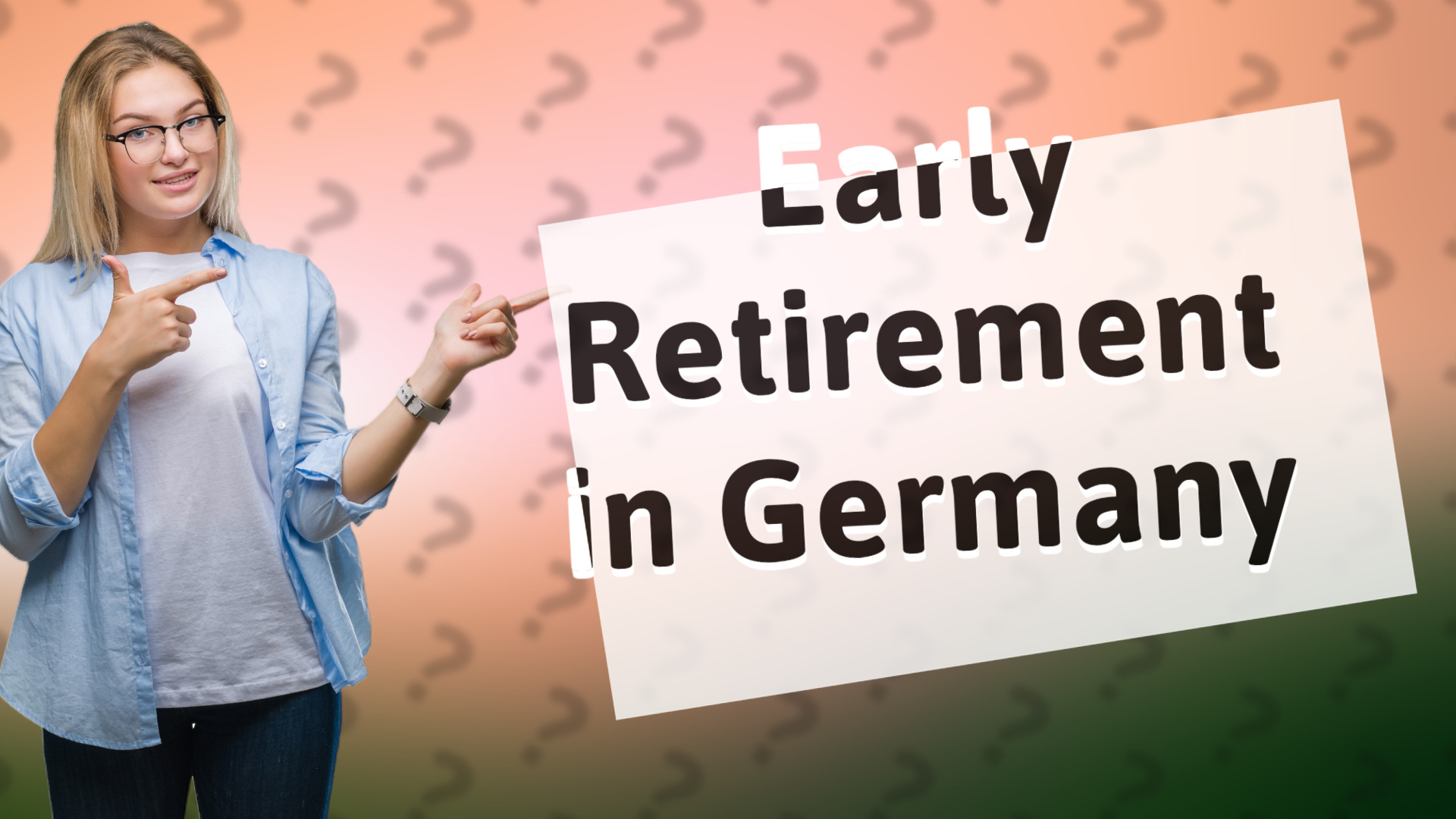 Early Retirement in Germany