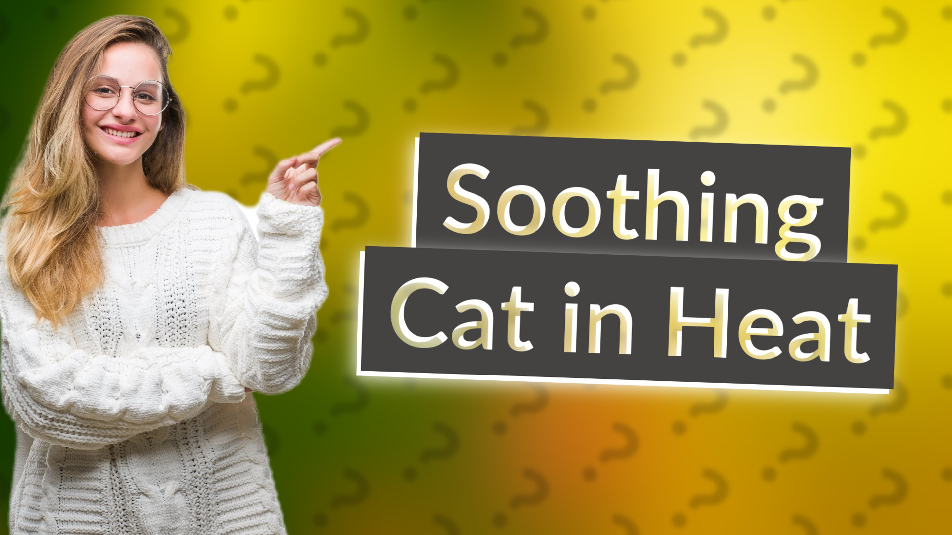 Soothing Cat in Heat