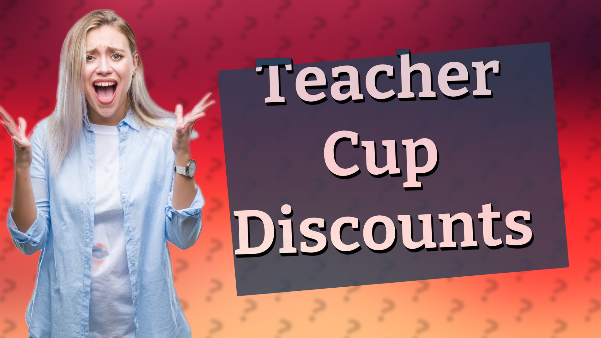 Teacher Cup Discounts