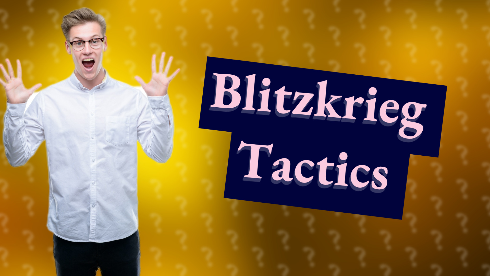 Blitzkrieg Tactics