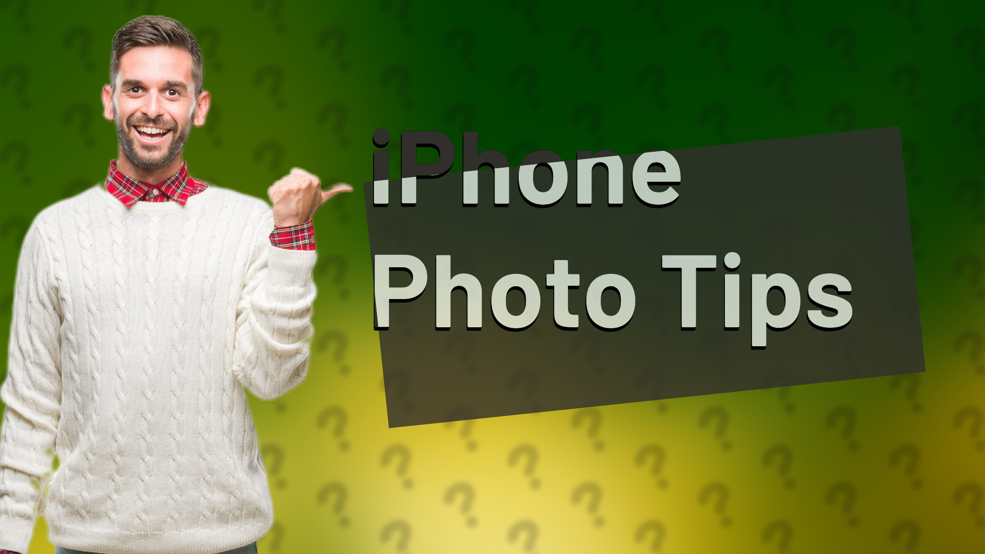 iPhone Photo Tips