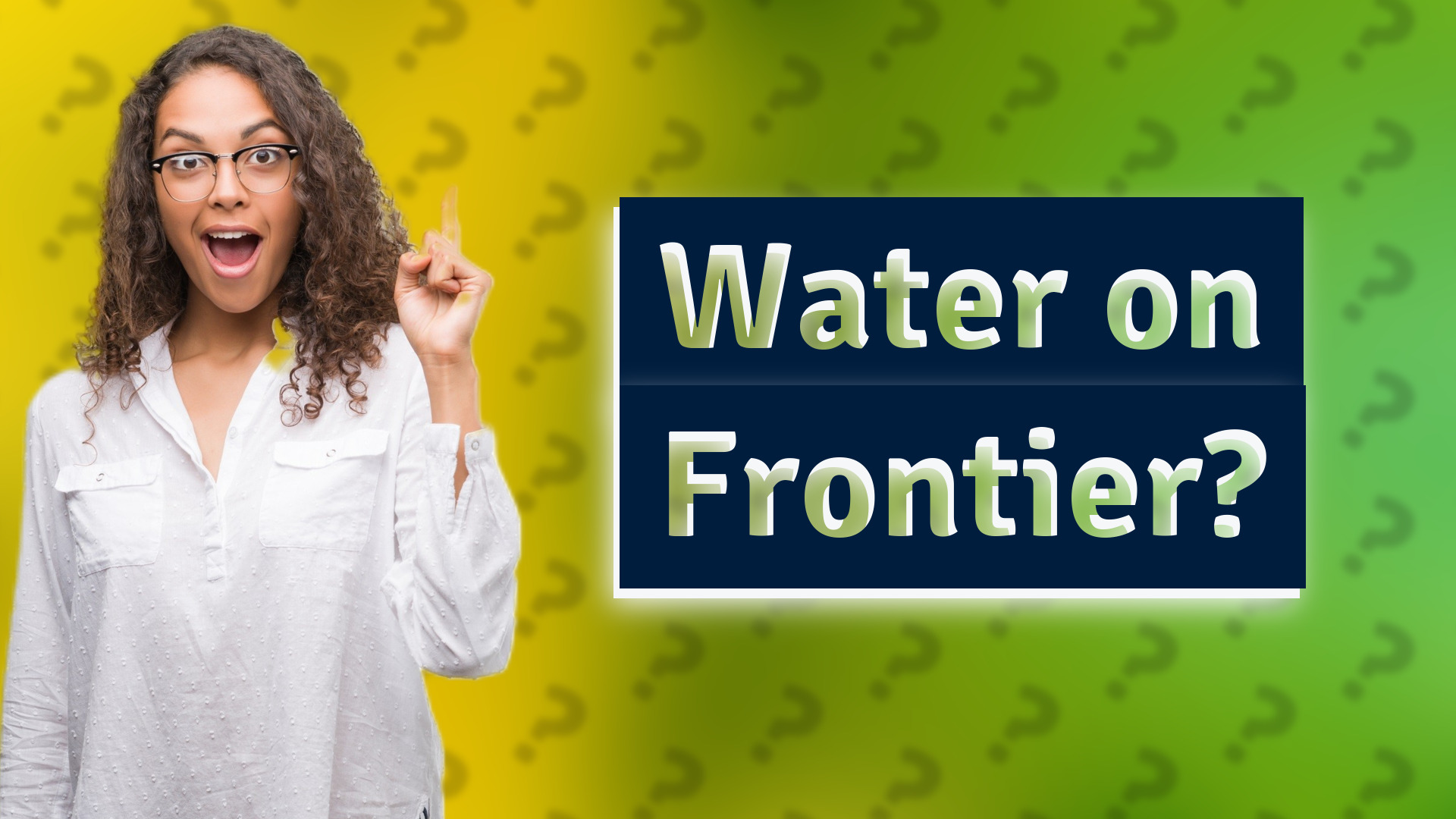 Water on Frontier?