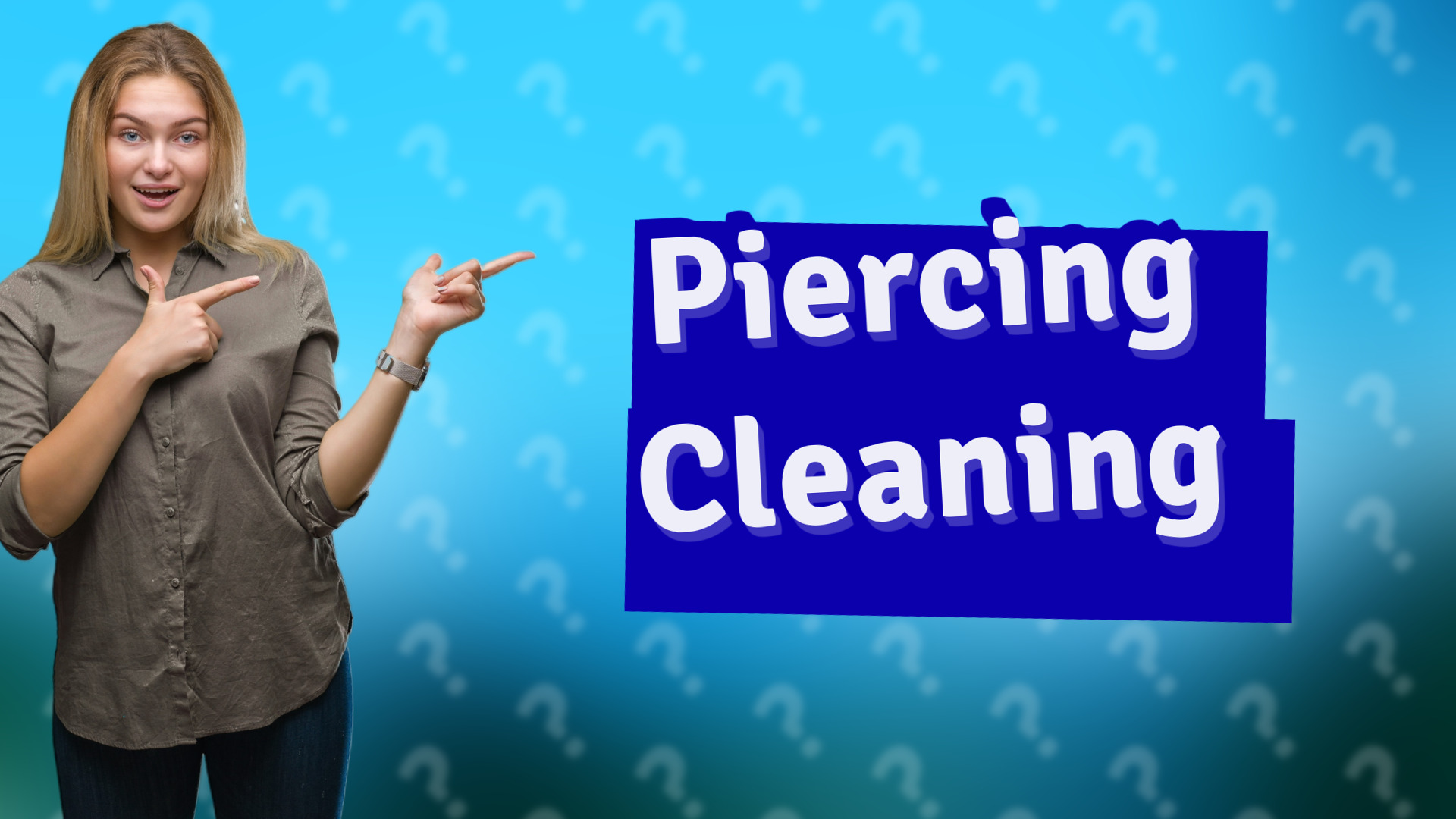 Piercing Cleaning