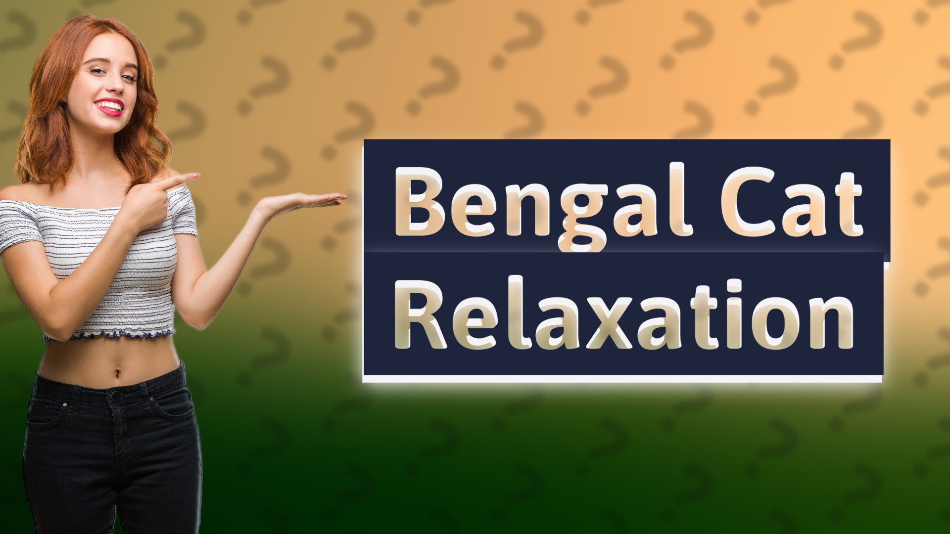 Bengal Cat Relaxation
