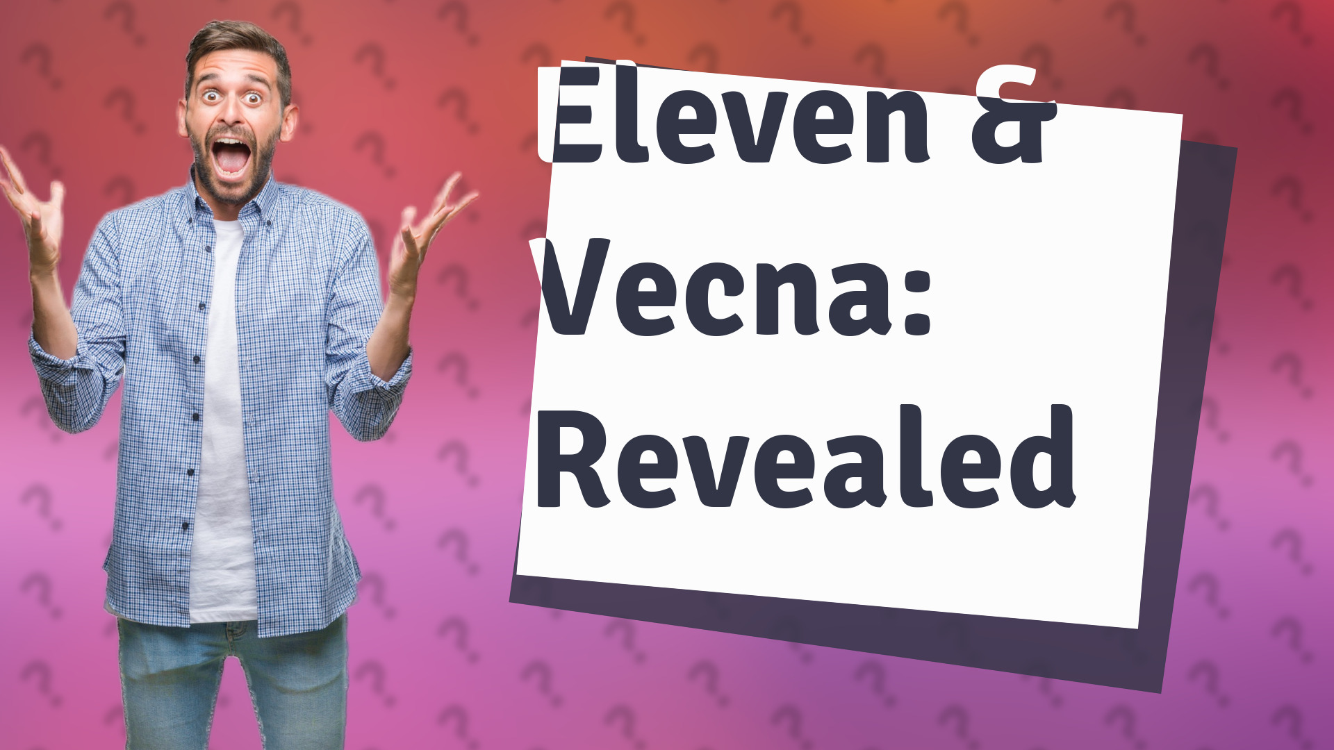 Eleven & Vecna: Revealed