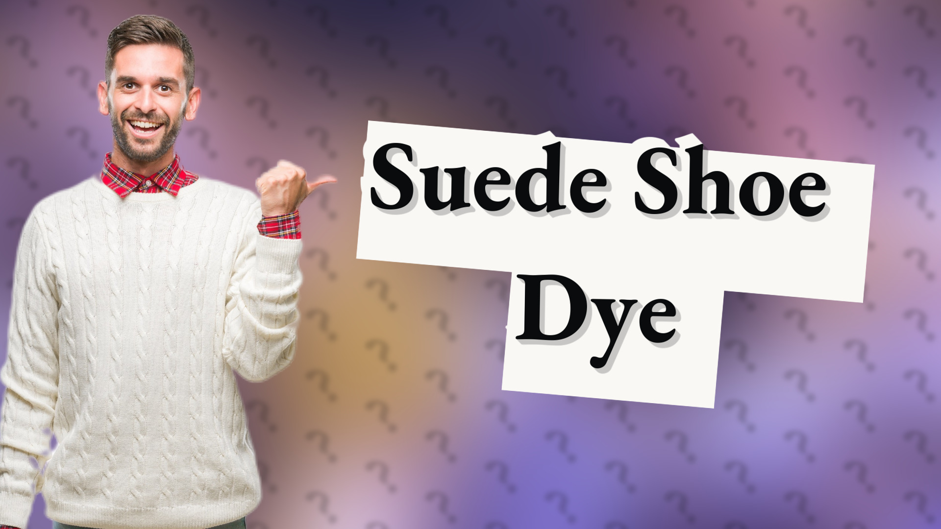 Suede Shoe Dye