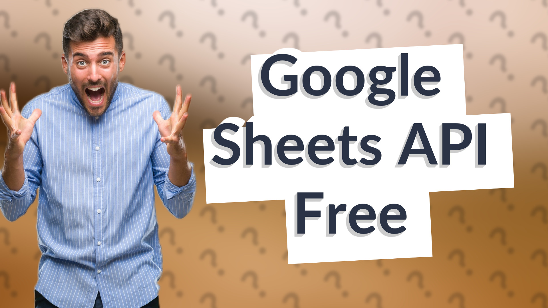Google Sheets API Free