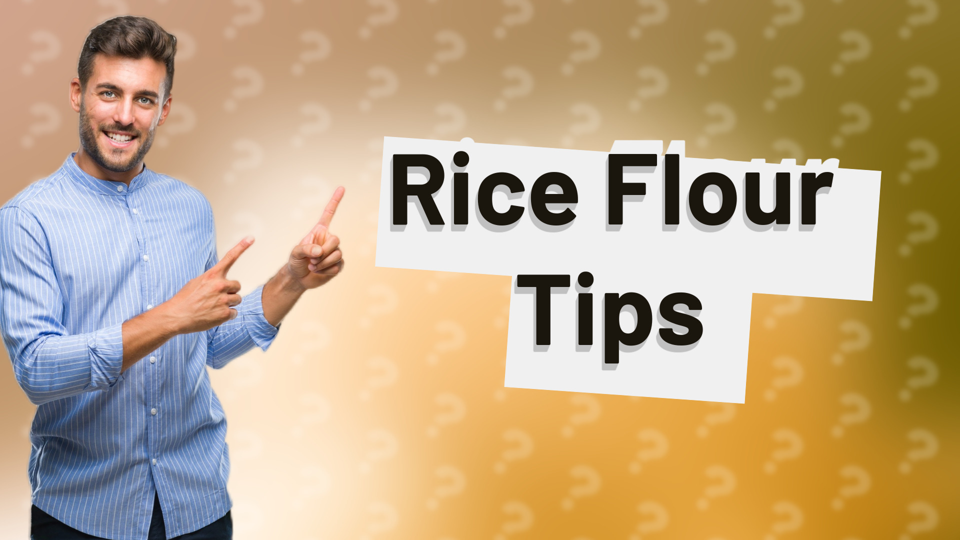 Rice Flour Tips