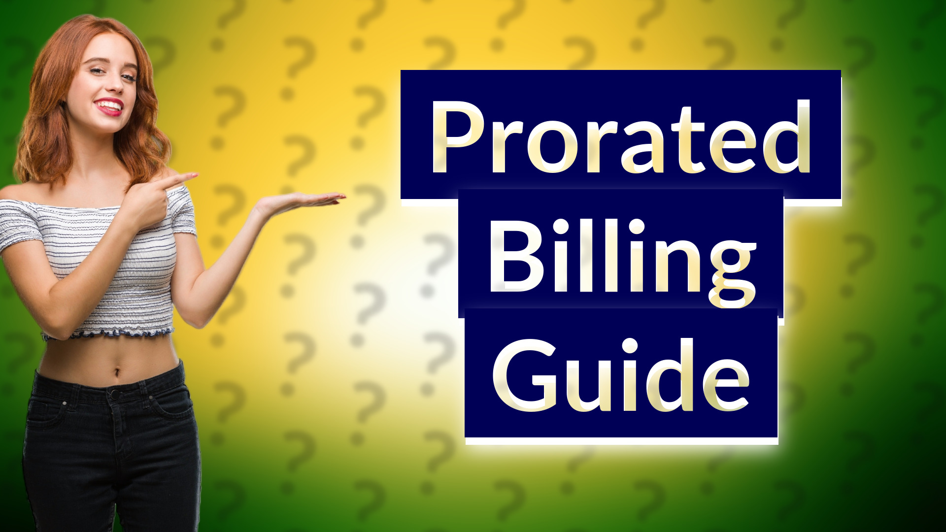 Prorated Billing Guide