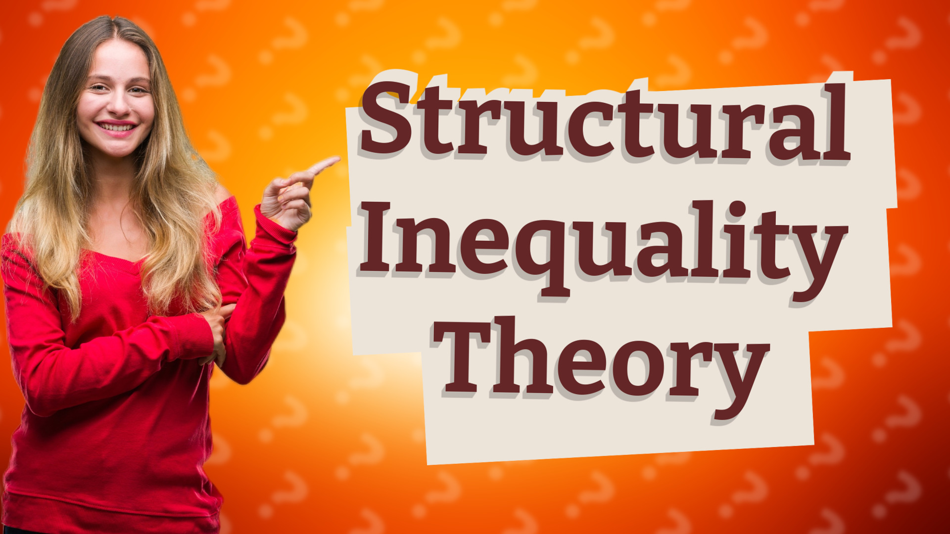 Structural Inequality Theory