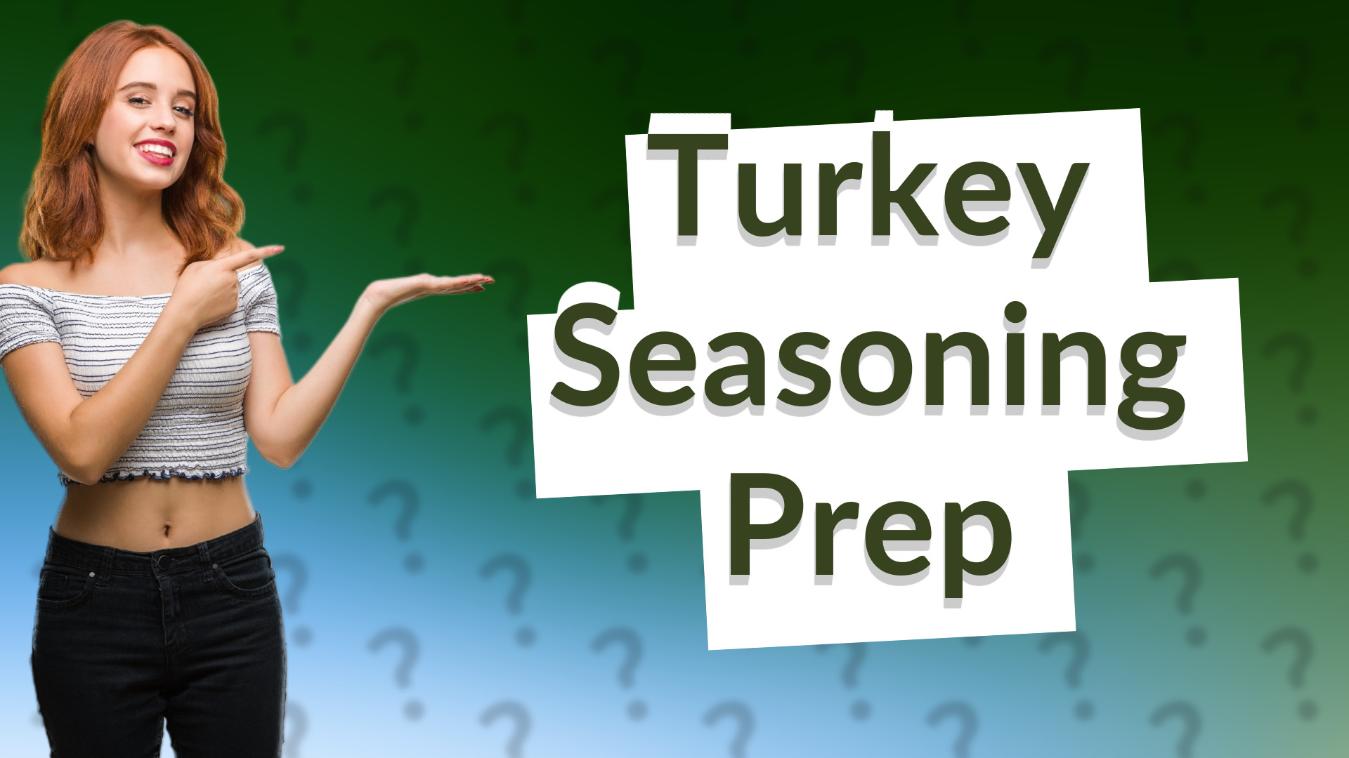 Turkey Seasoning Prep