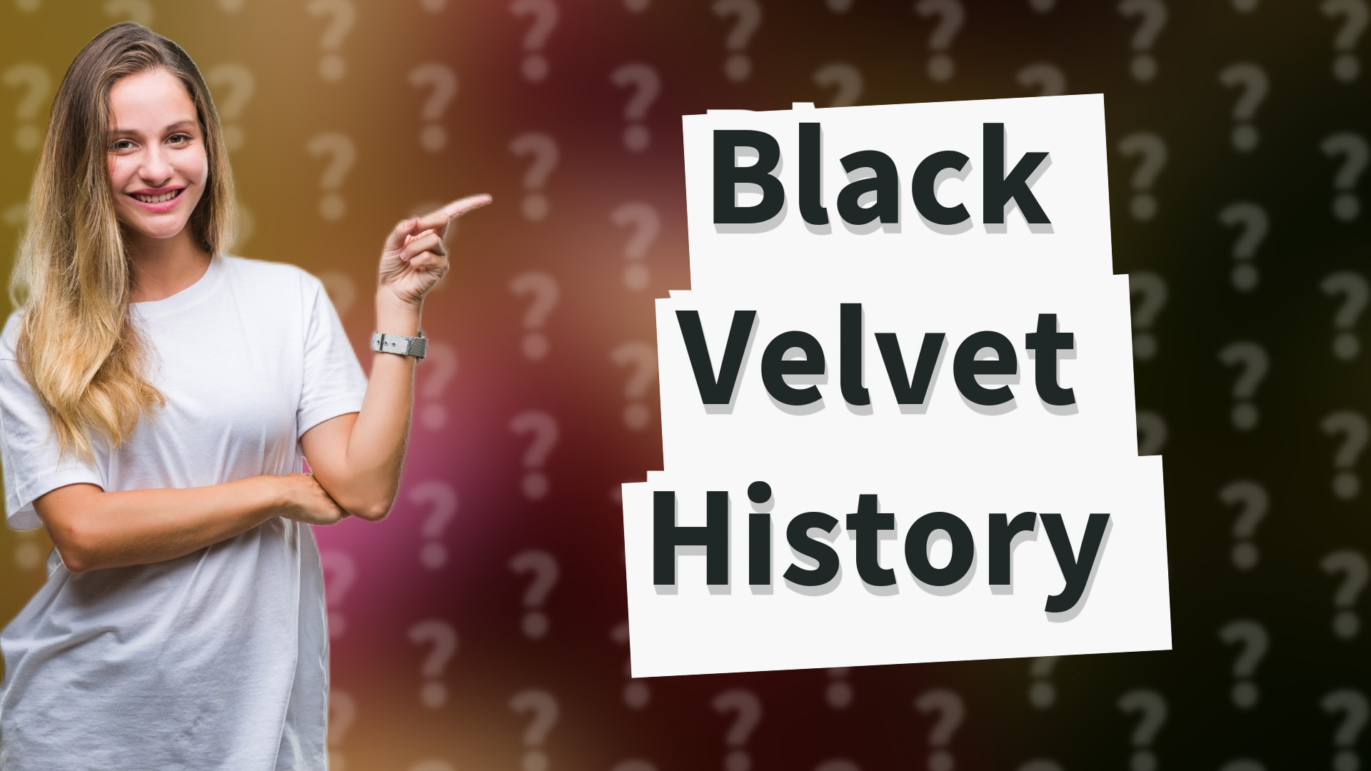 Black Velvet History