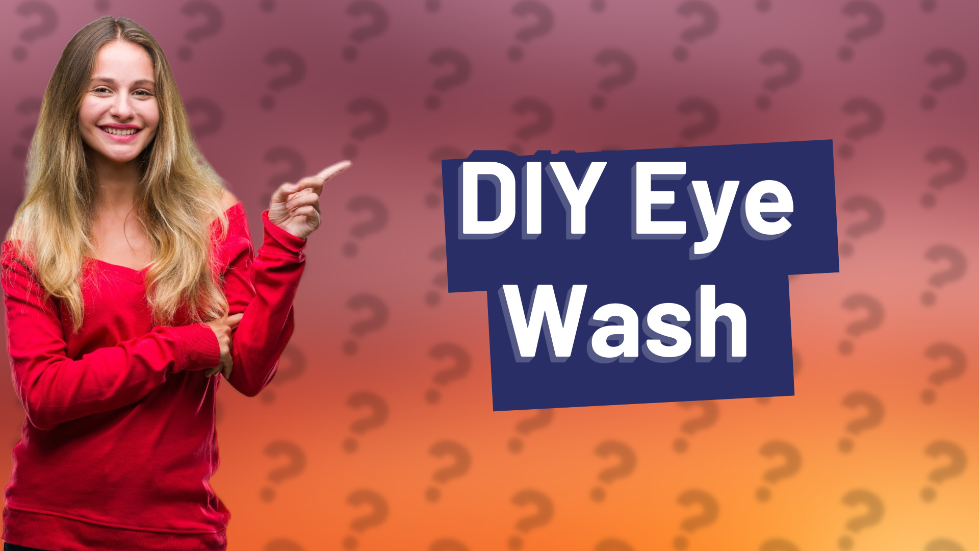 DIY Eye Wash