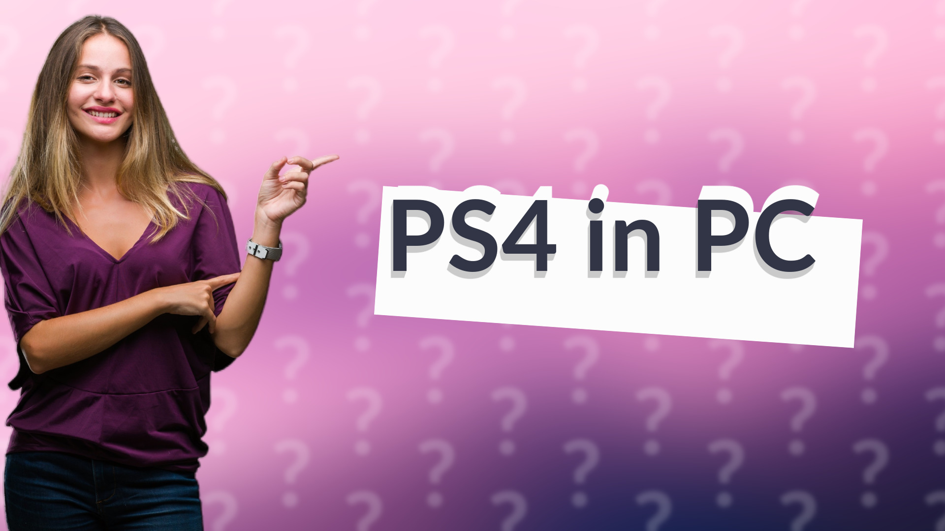 PS4 in PC