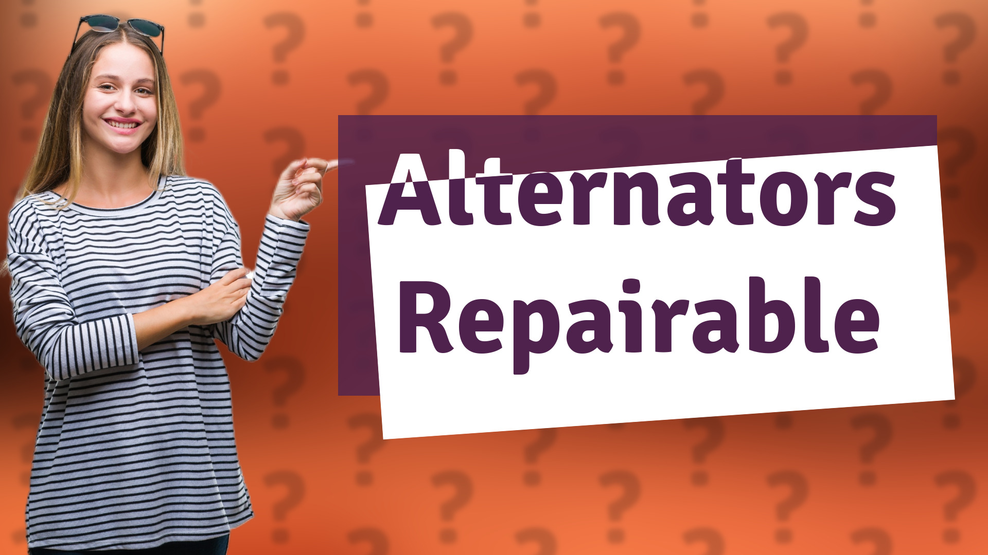 Alternators Repairable