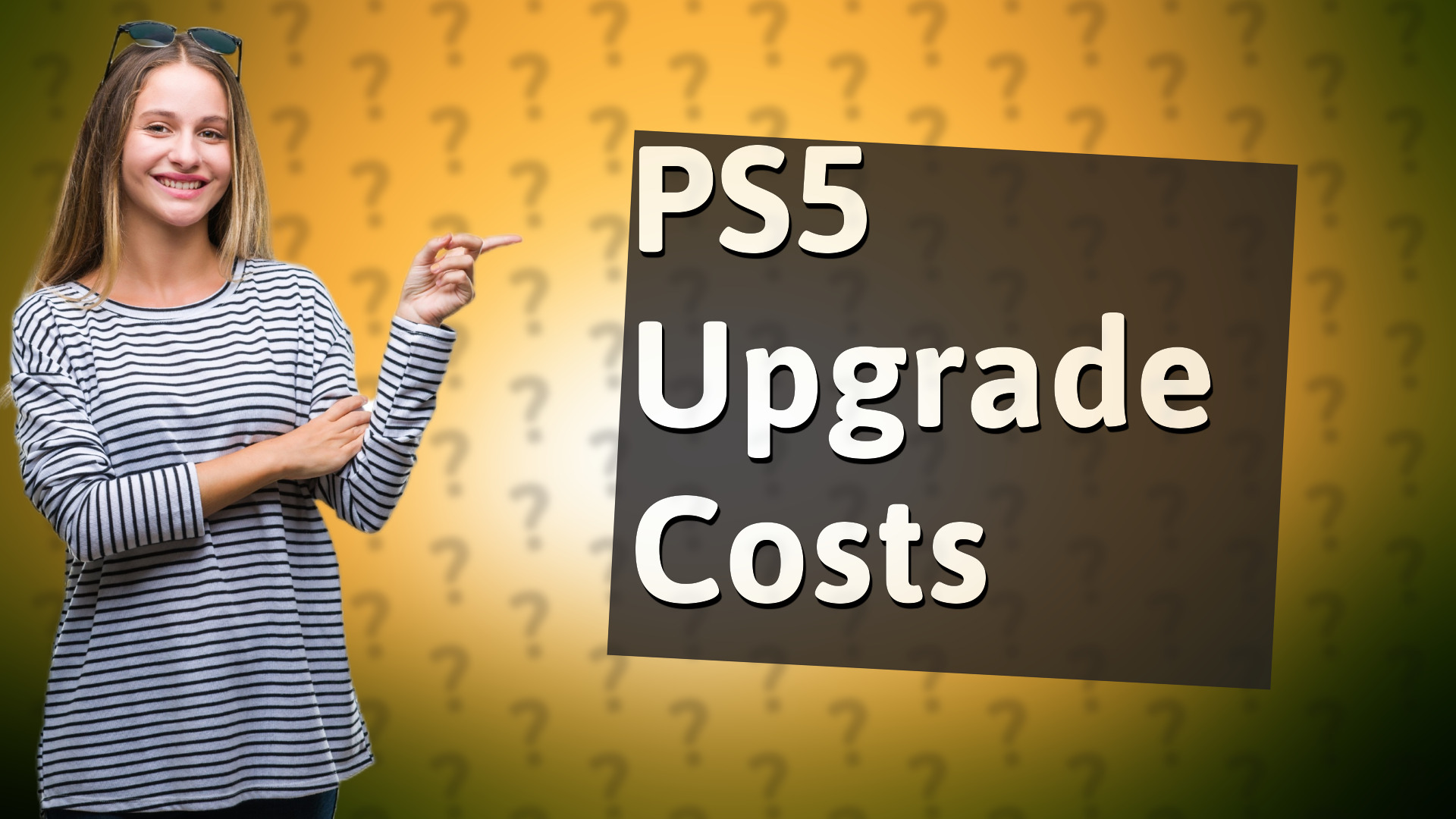 PS5 Upgrade Costs
