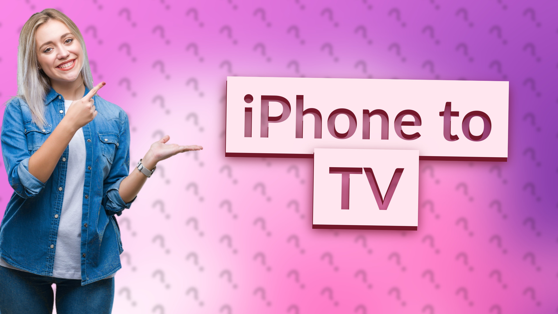 iPhone to TV
