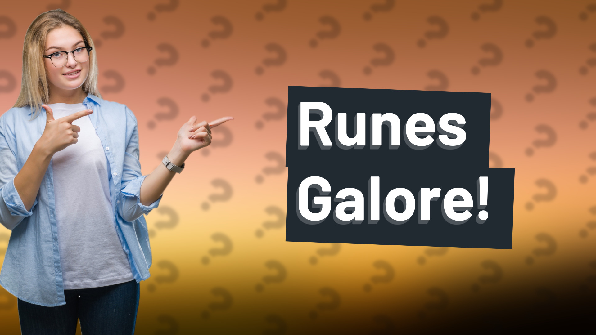 Runes Galore!