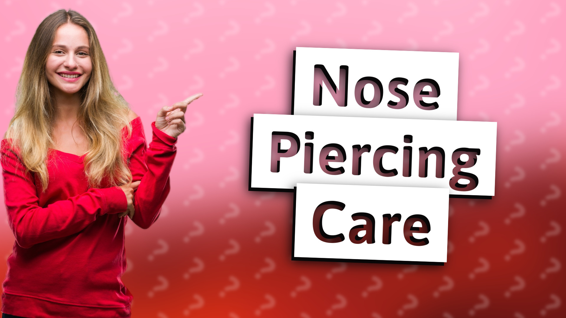 Nose Piercing Care