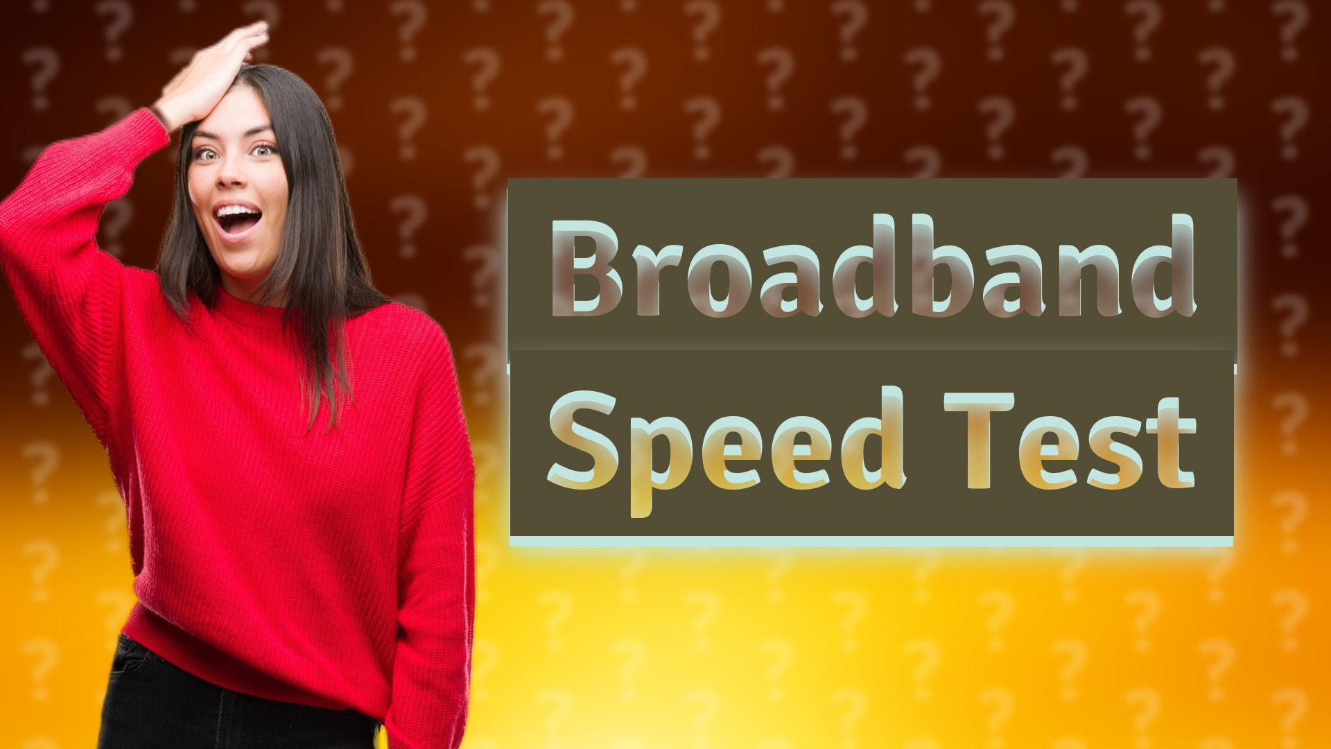 Broadband Speed Test
