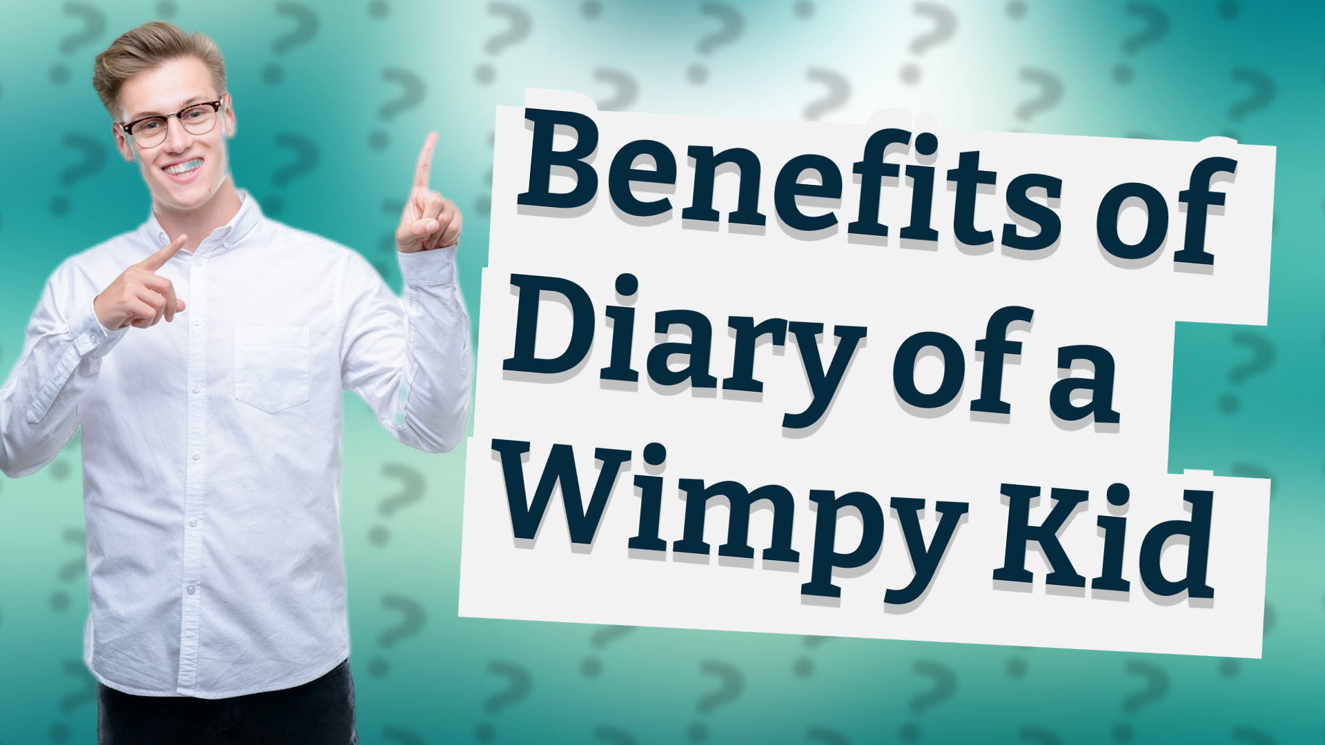 Benefits of Diary of a Wimpy Kid