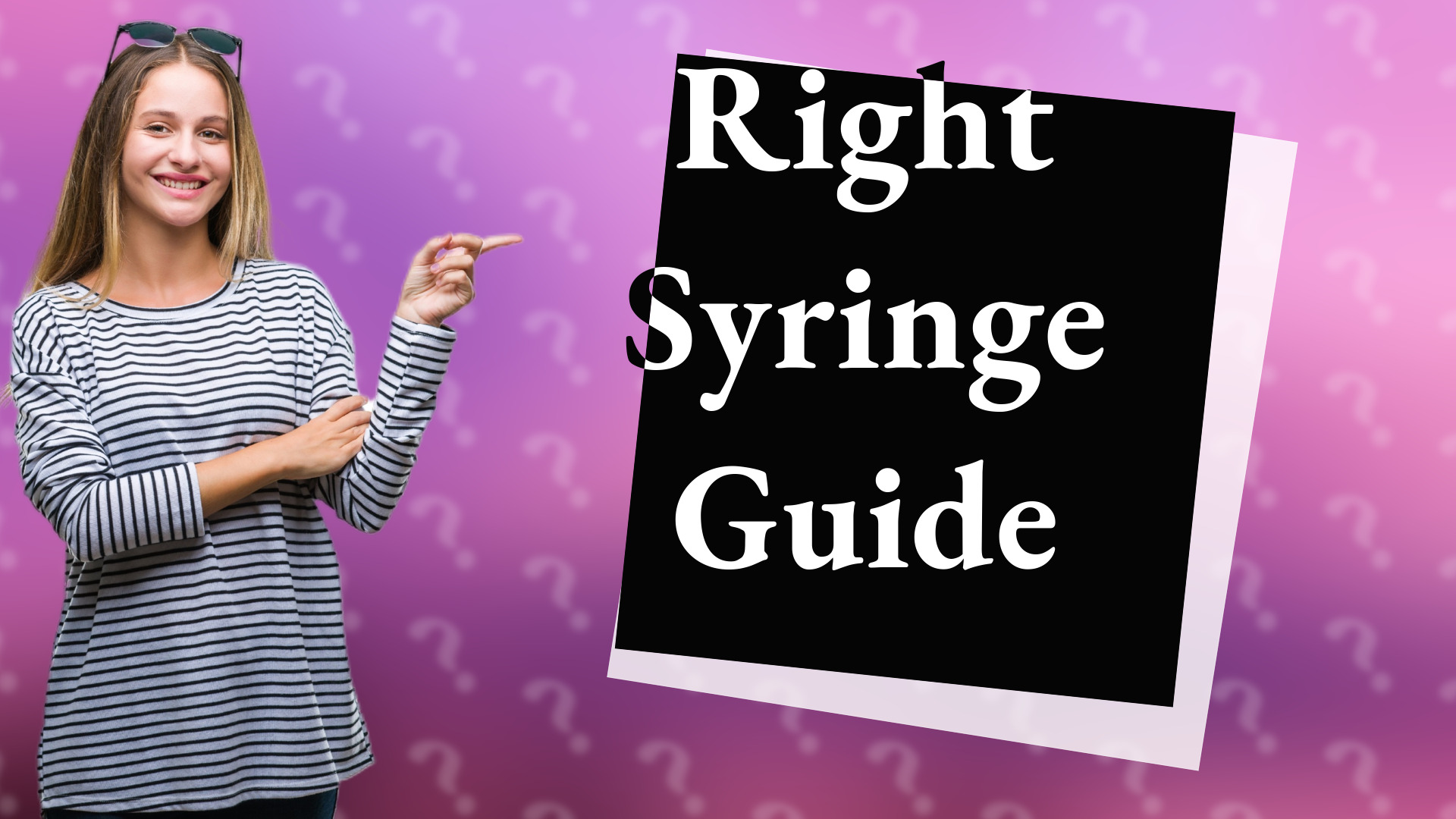 Right Syringe Guide