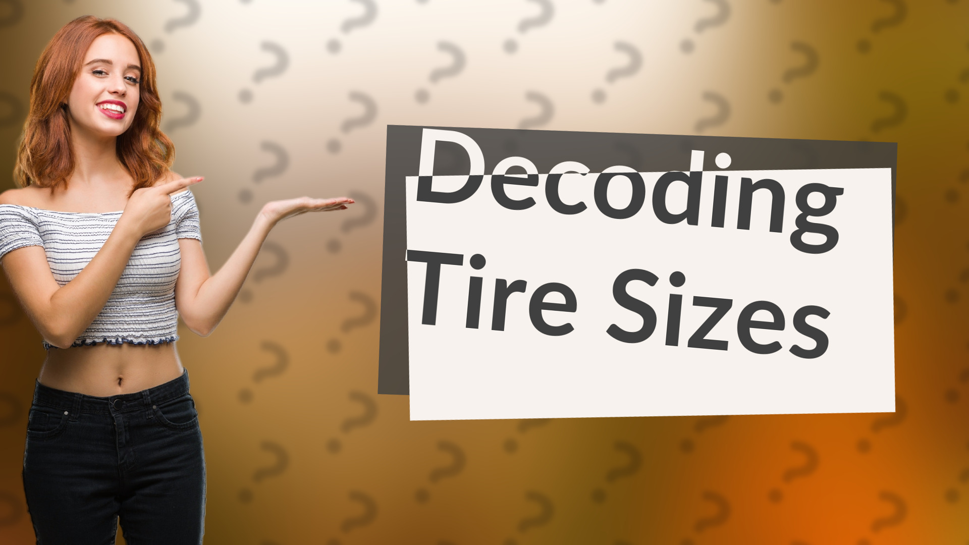 Decoding Tire Sizes