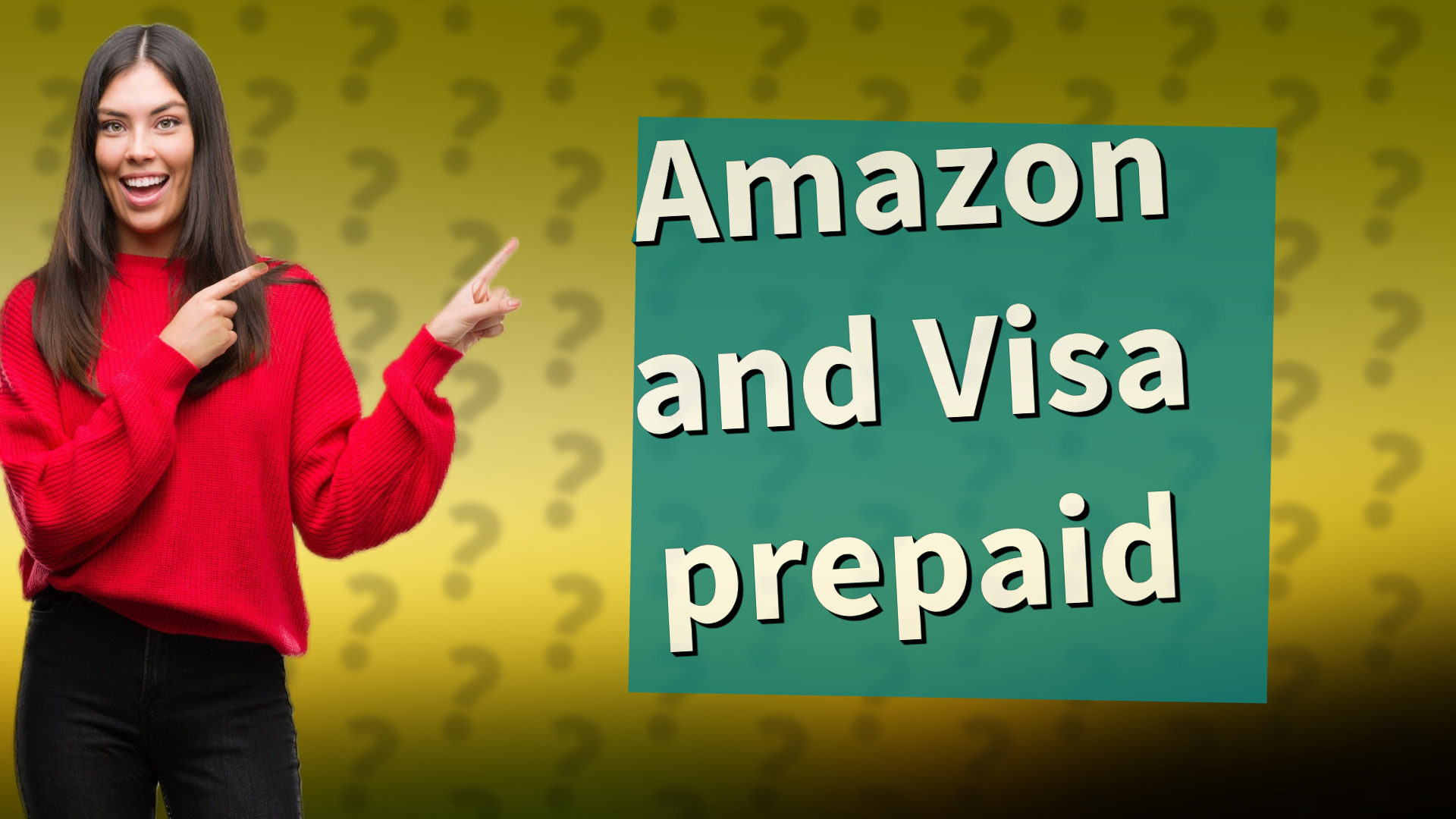 Amazon and Visa prepaid