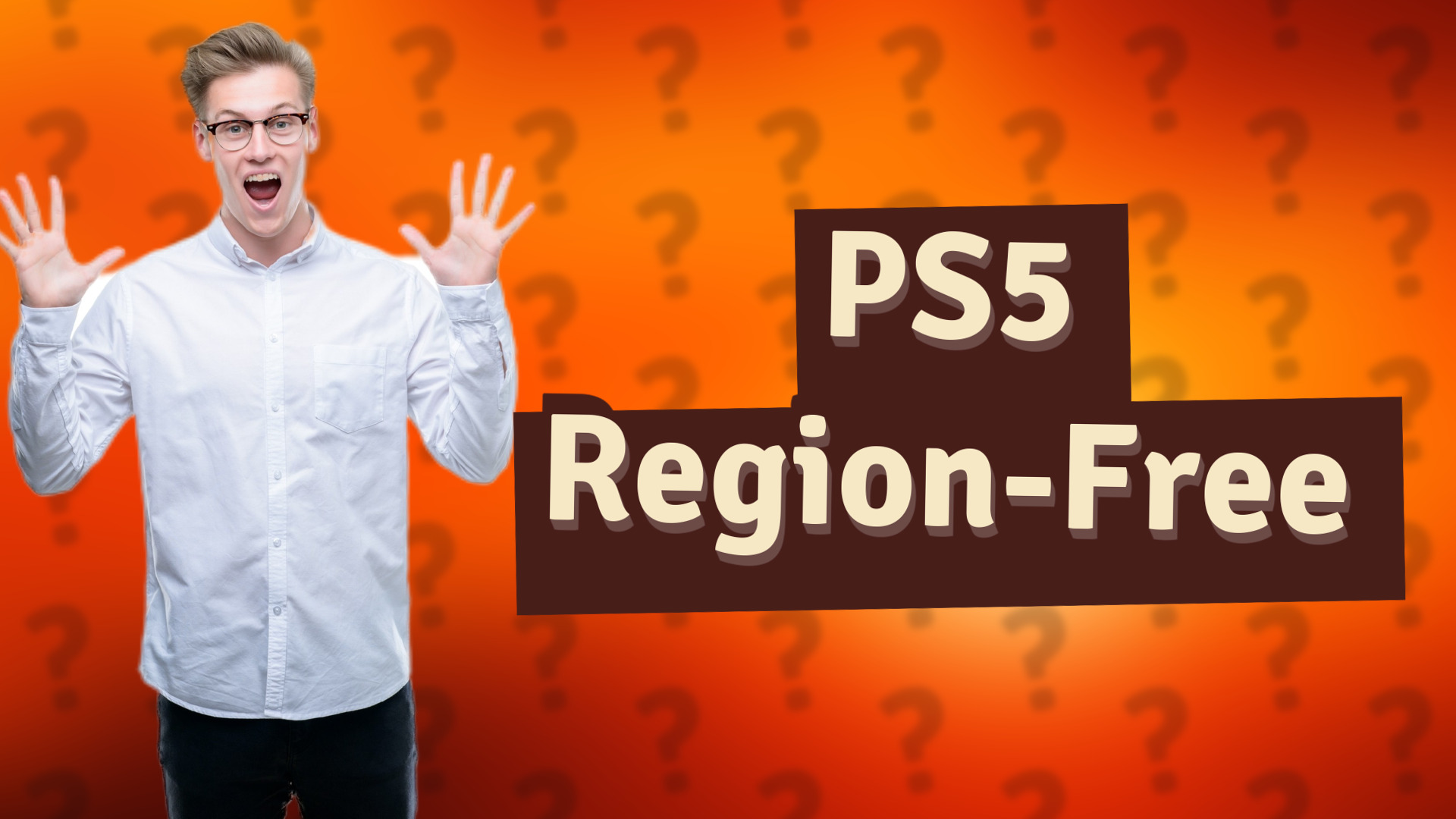 PS5 Region-Free
