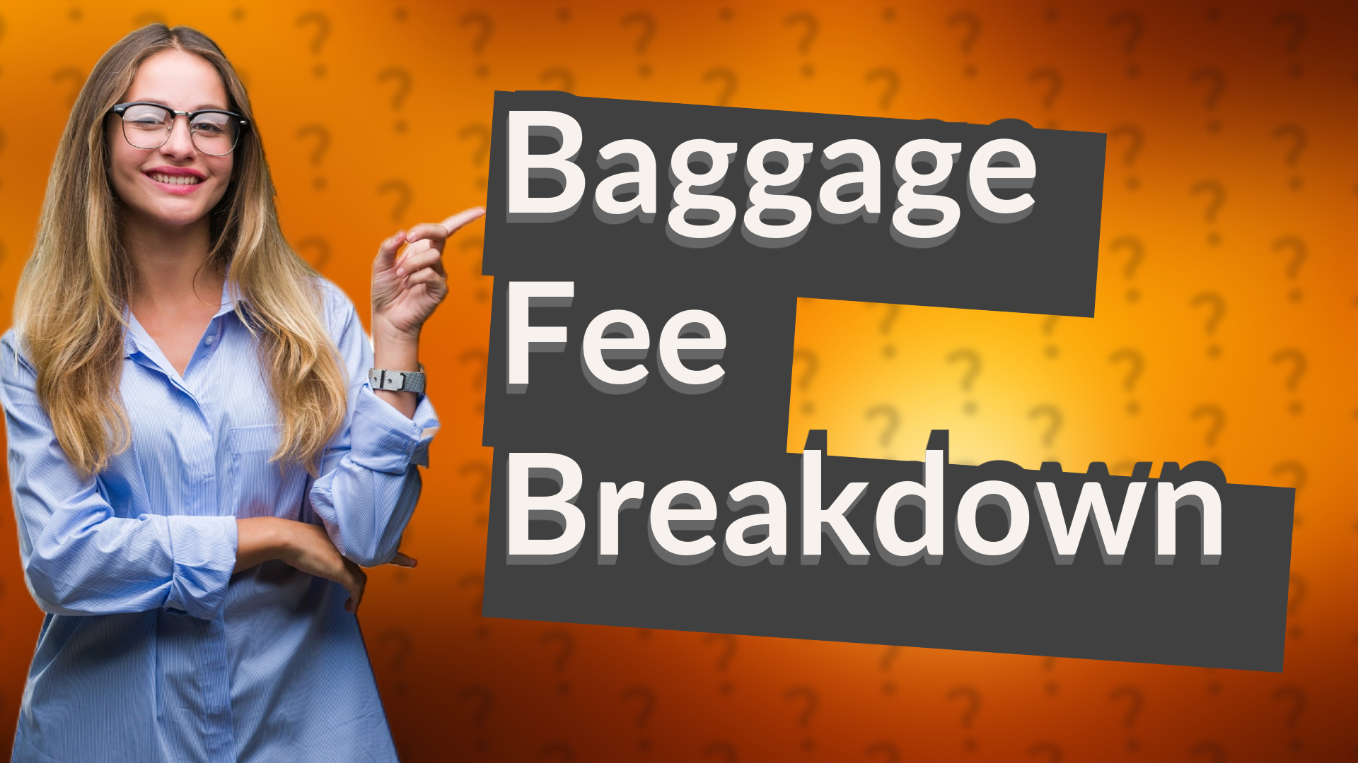 Baggage Fee Breakdown