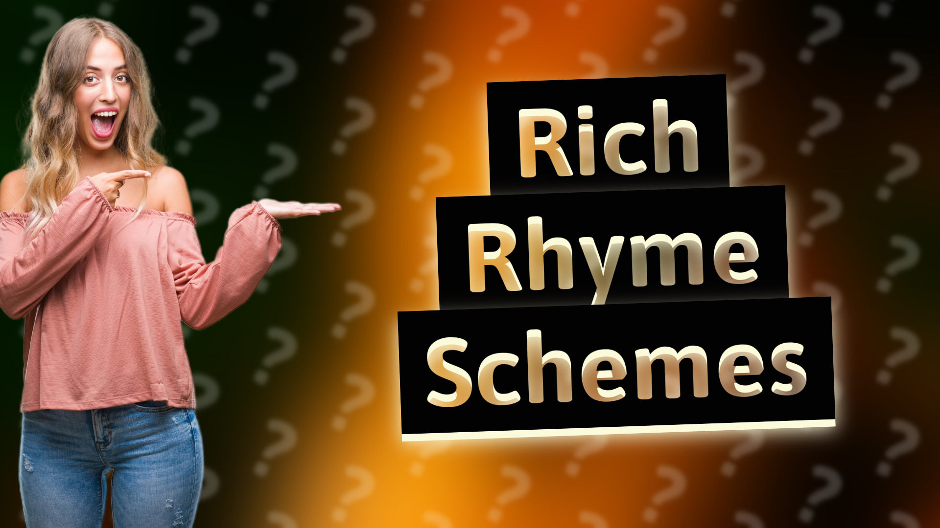 Rich Rhyme Schemes