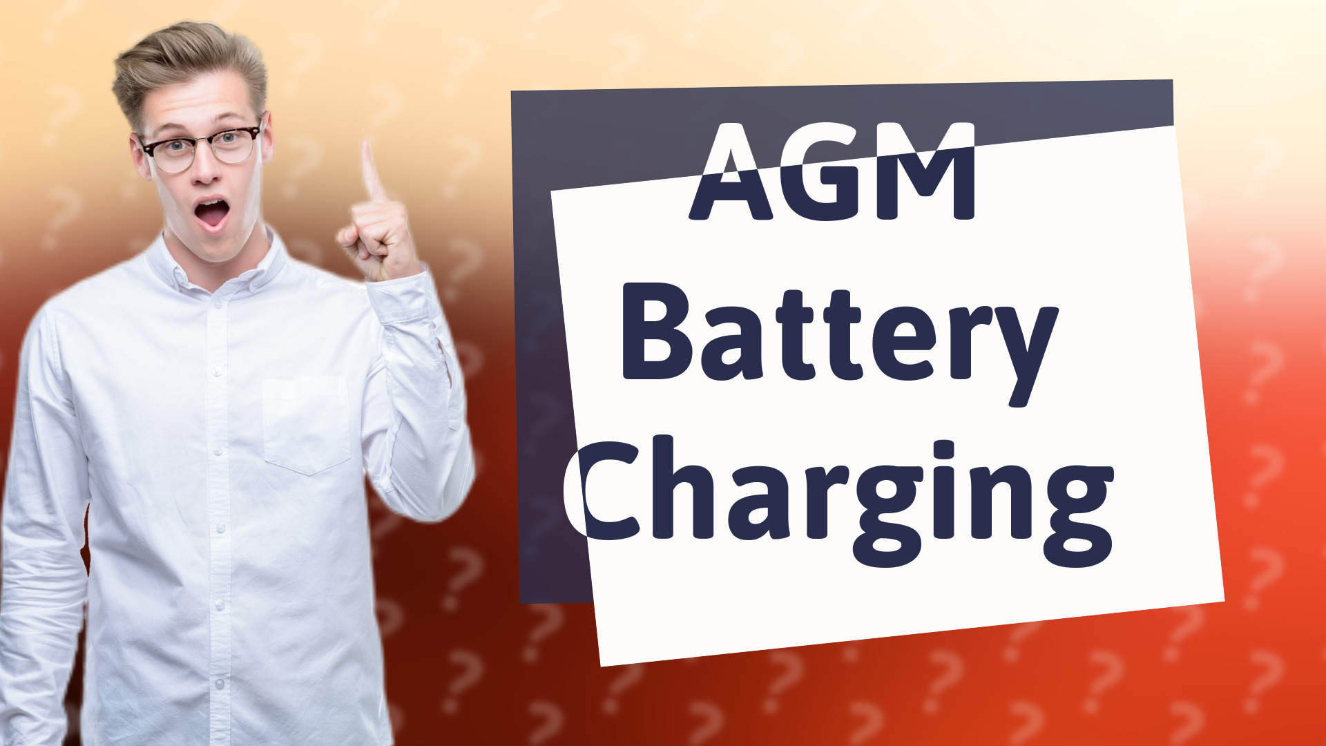AGM Battery Charging