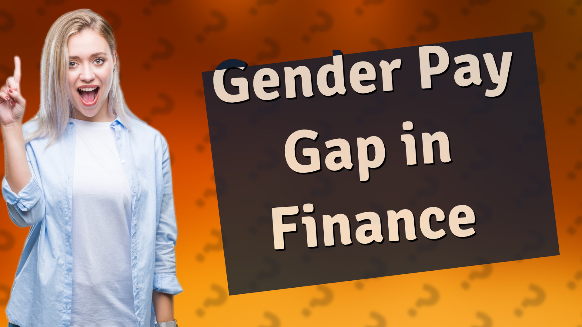 Gender Pay Gap in Finance