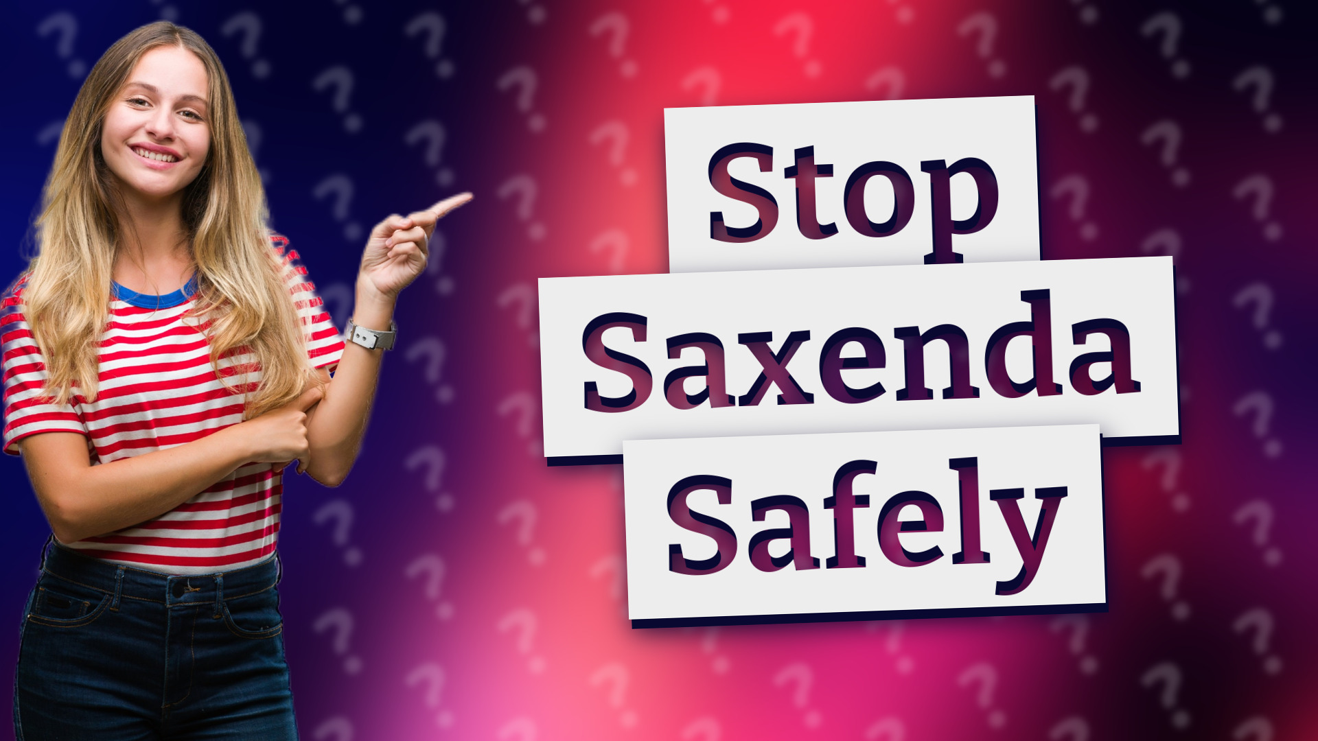 Stop Saxenda Safely