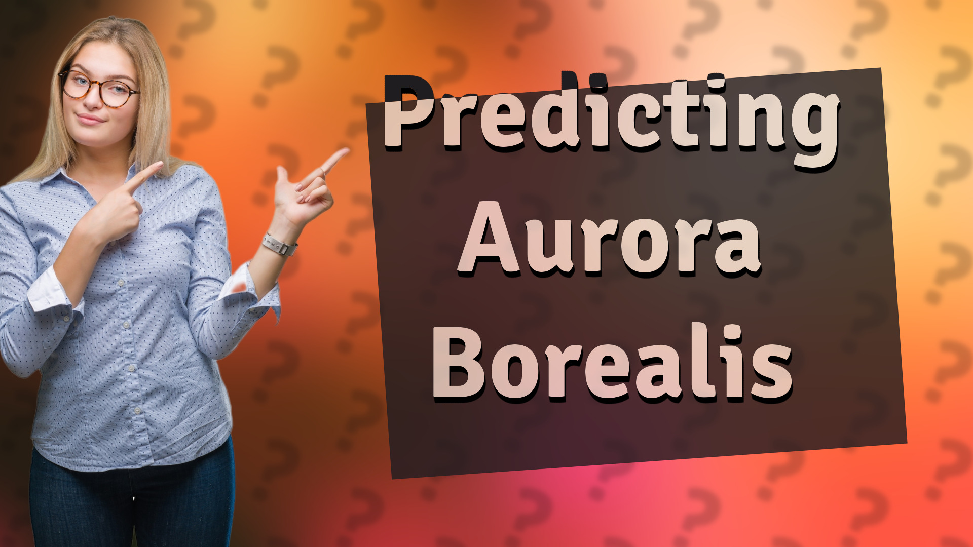 Predicting Aurora Borealis